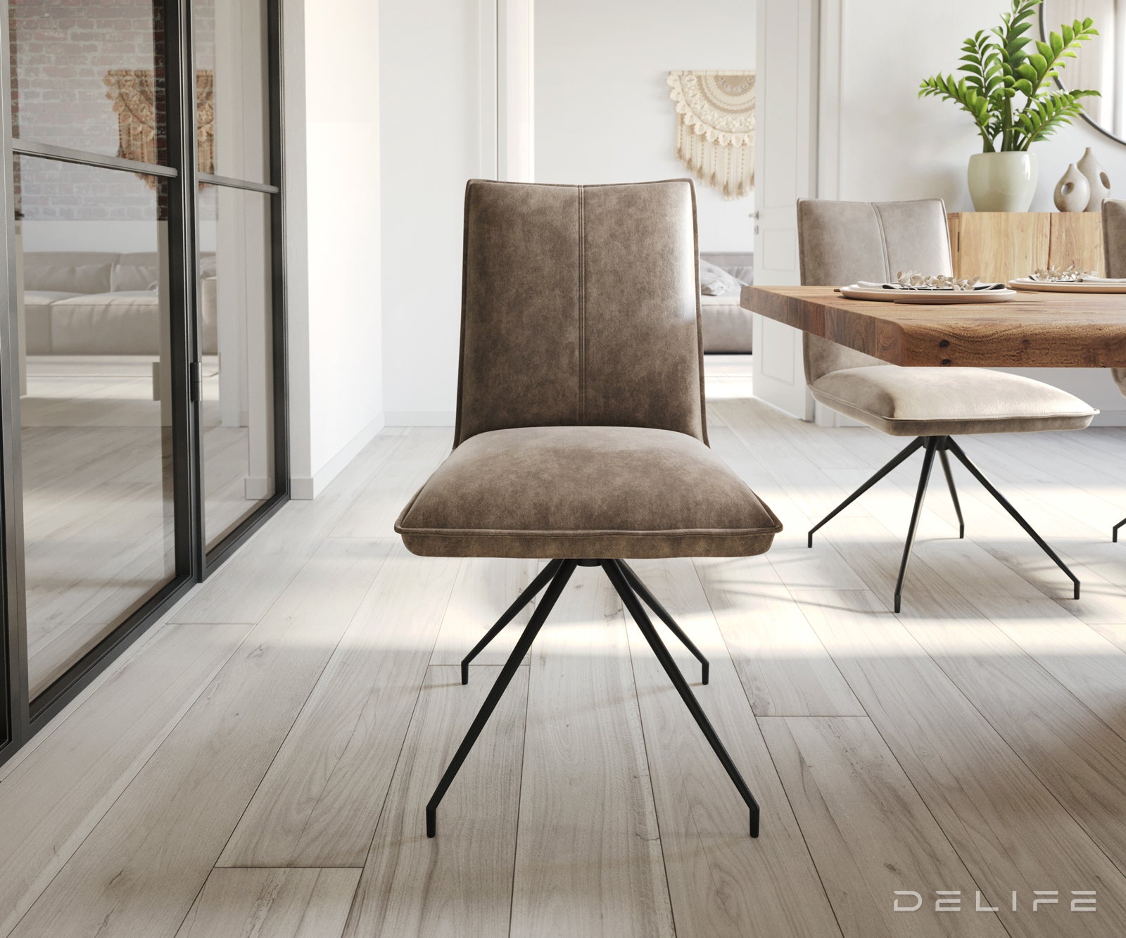 Blagovaonska stolica Lelio, Materijal: Mikrofibra