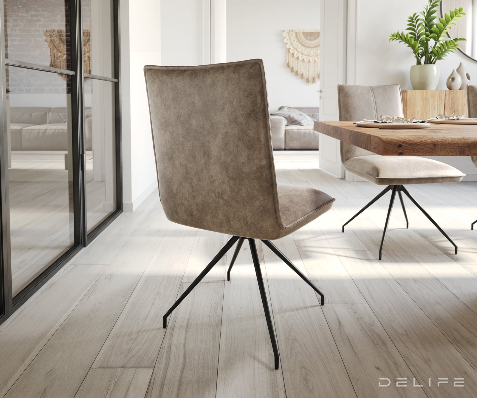 Blagovaonska stolica Lelio, Materijal: Mikrofibra