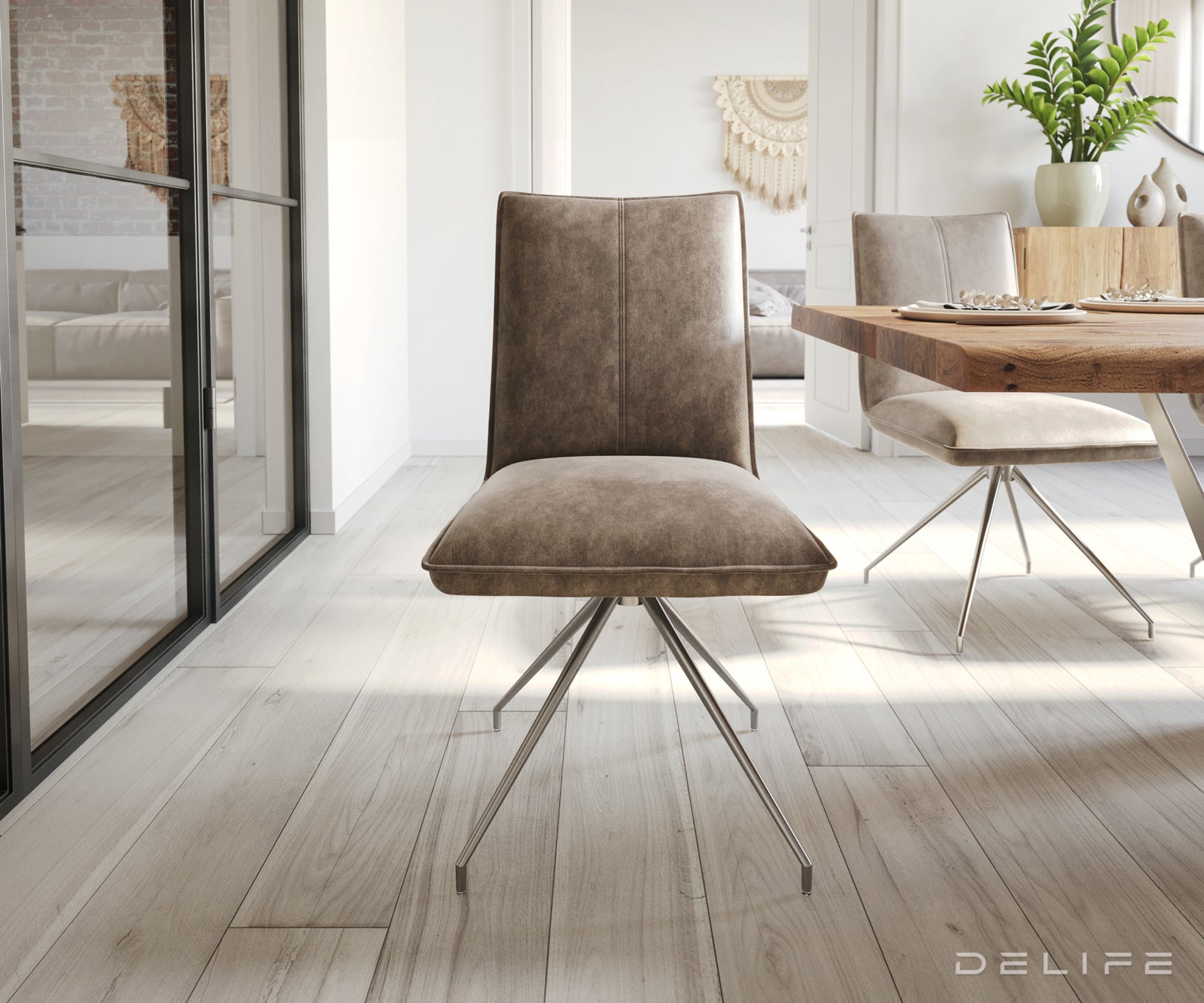 Blagovaonska stolica Lelio, Materijal: Mikrofibra