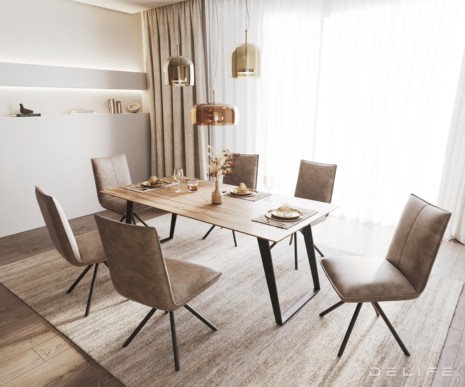 Blagovaonska stolica Lelio, Materijal: Mikrofibra