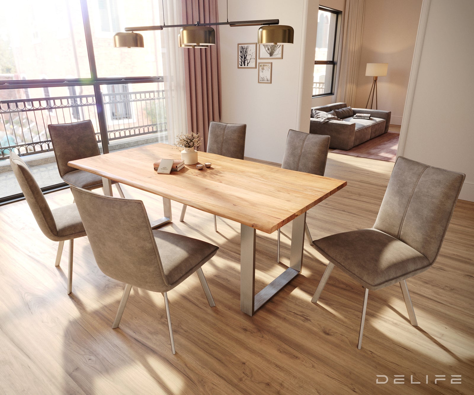 Blagovaonska stolica Lelio, Materijal: Mikrofibra