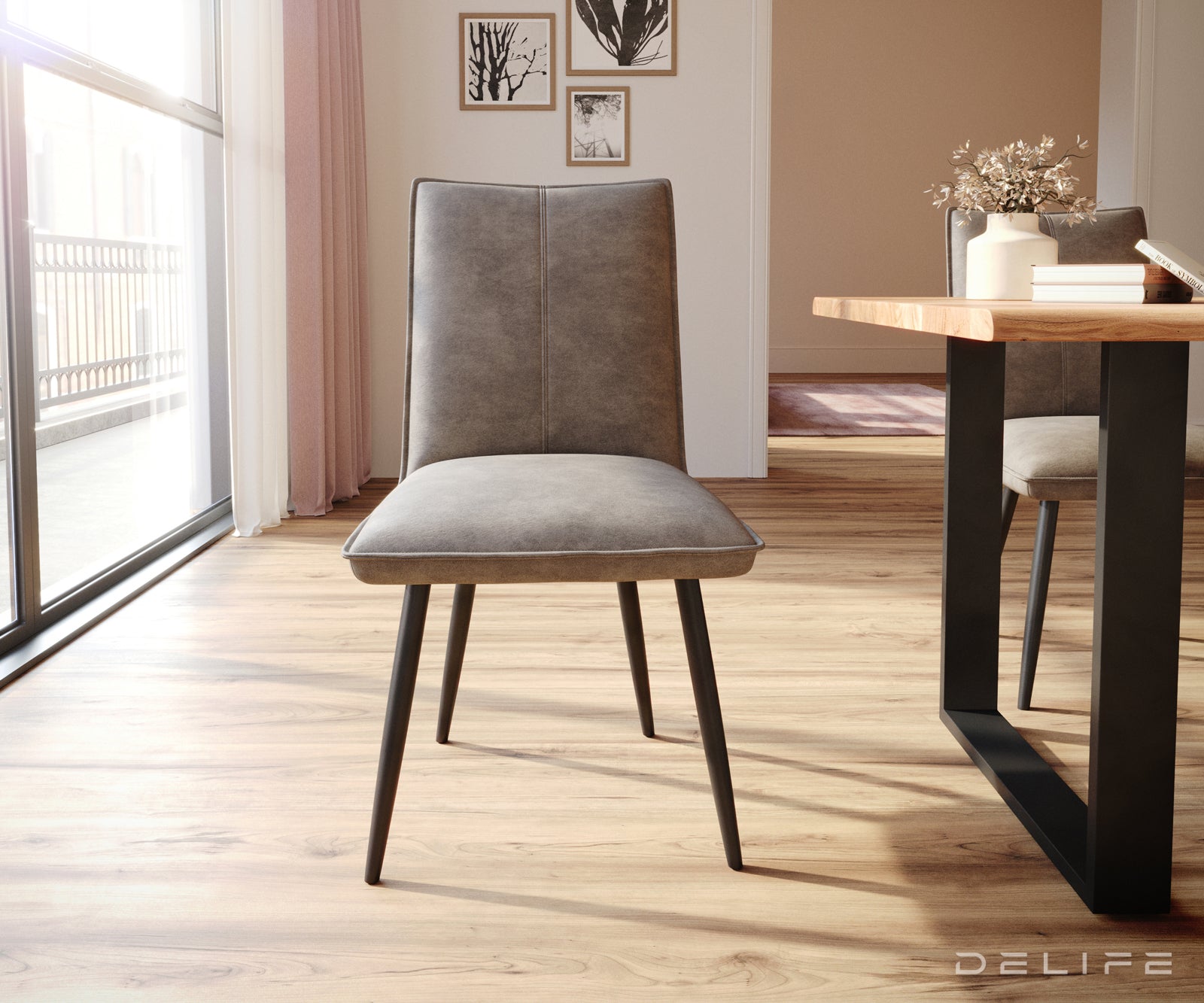 Blagovaonska stolica Lelio, Materijal: Mikrofibra