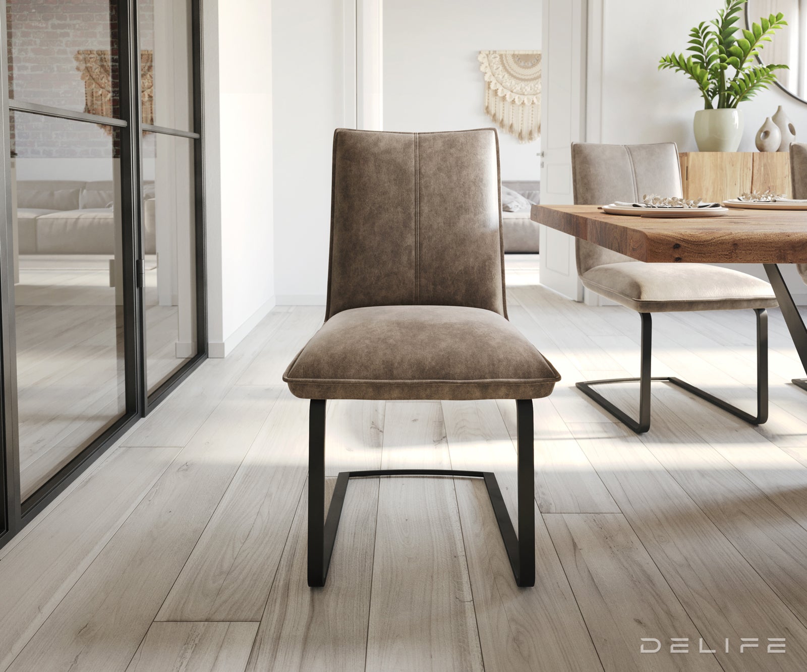 Blagovaonska stolica Lelio, Materijal: Mikrofibra