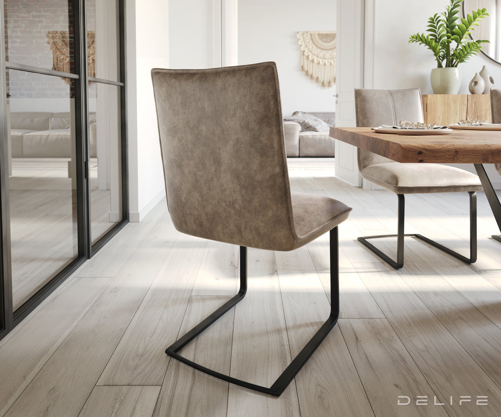 Blagovaonska stolica Lelio, Materijal: Mikrofibra