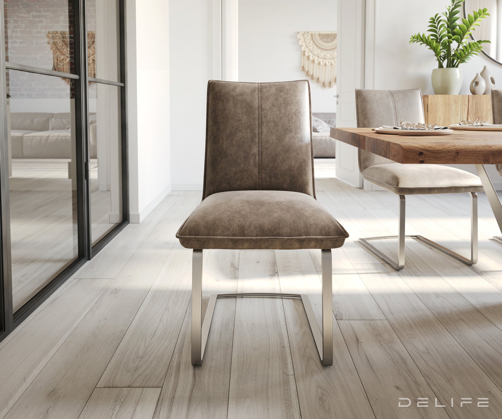 Blagovaonska stolica Lelio, Materijal: Mikrofibra