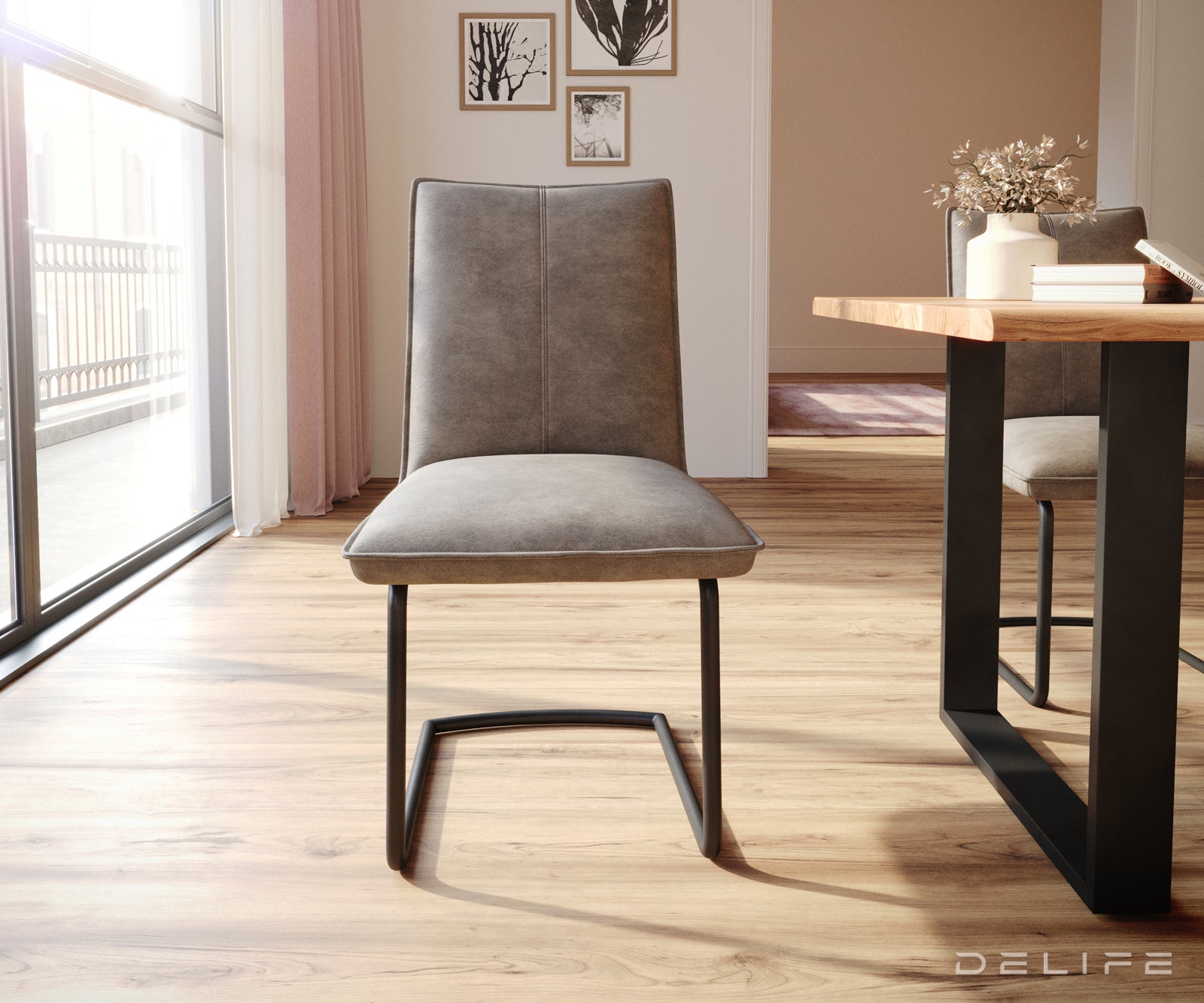 Blagovaonska stolica Lelio, Materijal: Mikrofibra