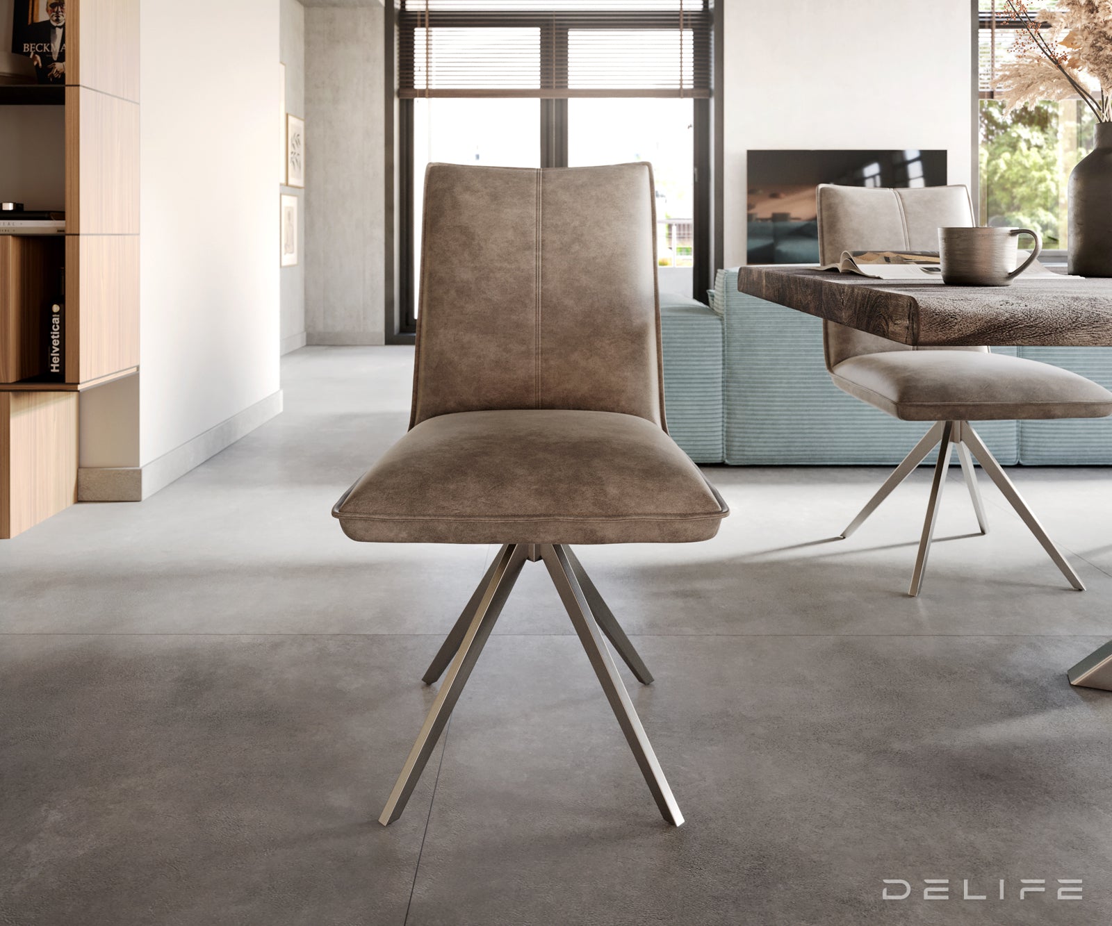 Blagovaonska stolica Lelio, Materijal: Mikrofibra