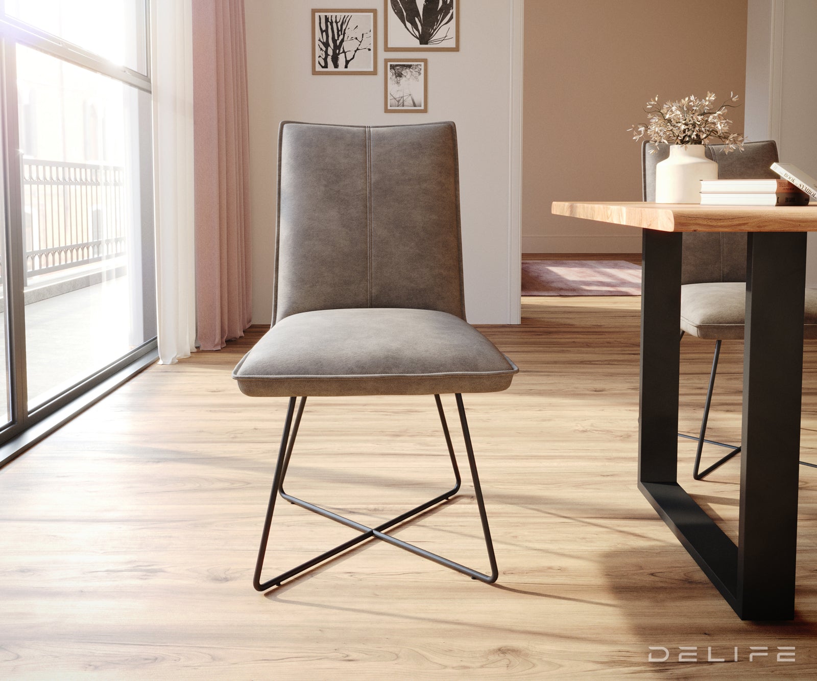 Blagovaonska stolica Lelio, Materijal: Mikrofibra