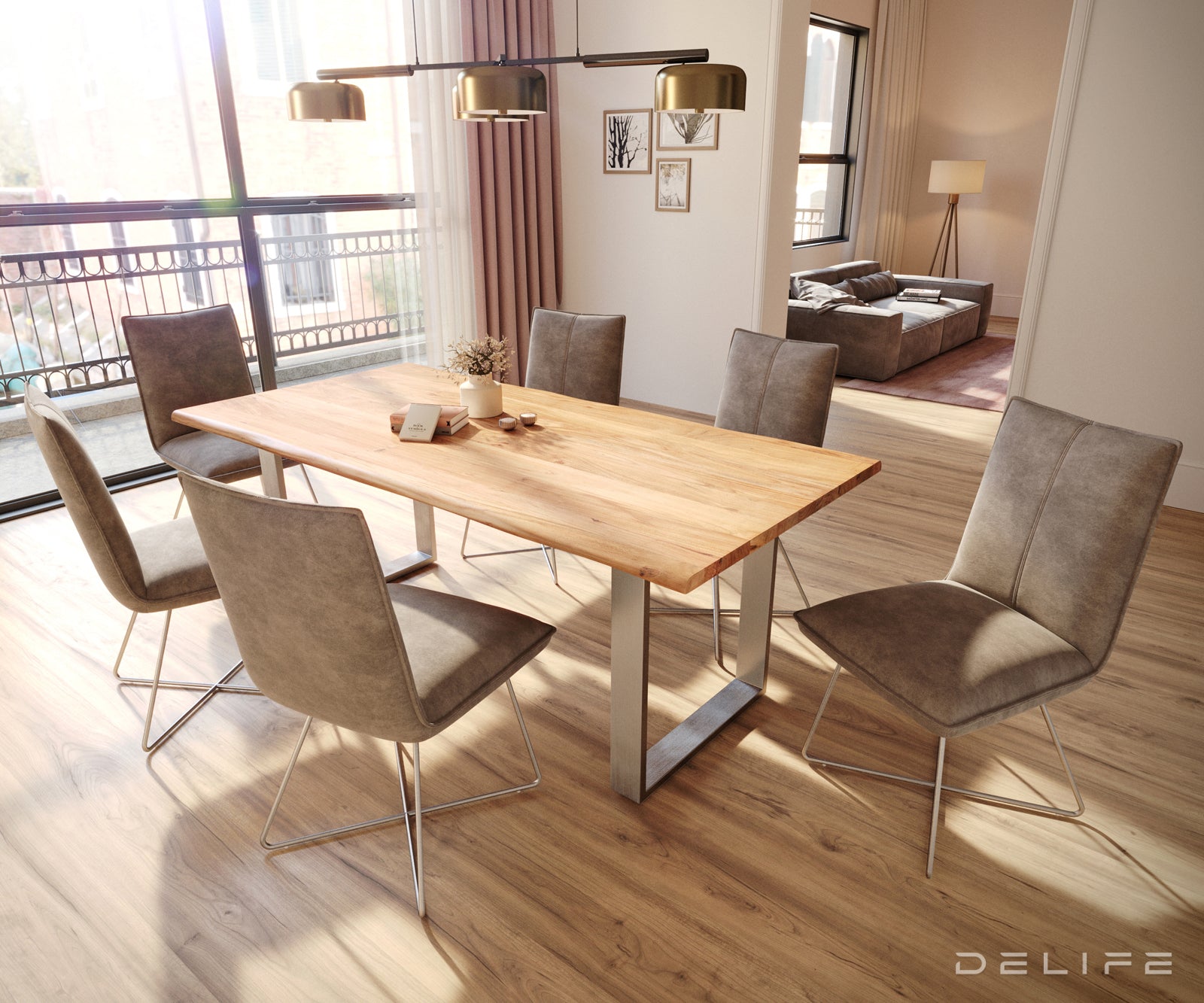 Blagovaonska stolica Lelio, Materijal: Mikrofibra