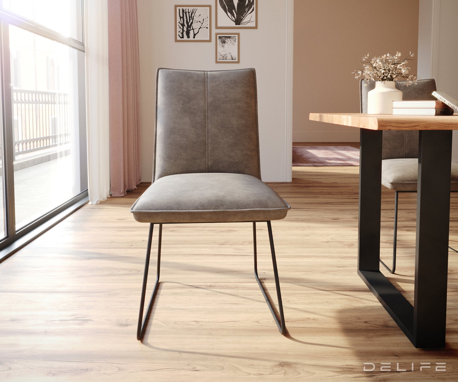 Blagovaonska stolica Lelio, Materijal: Mikrofibra