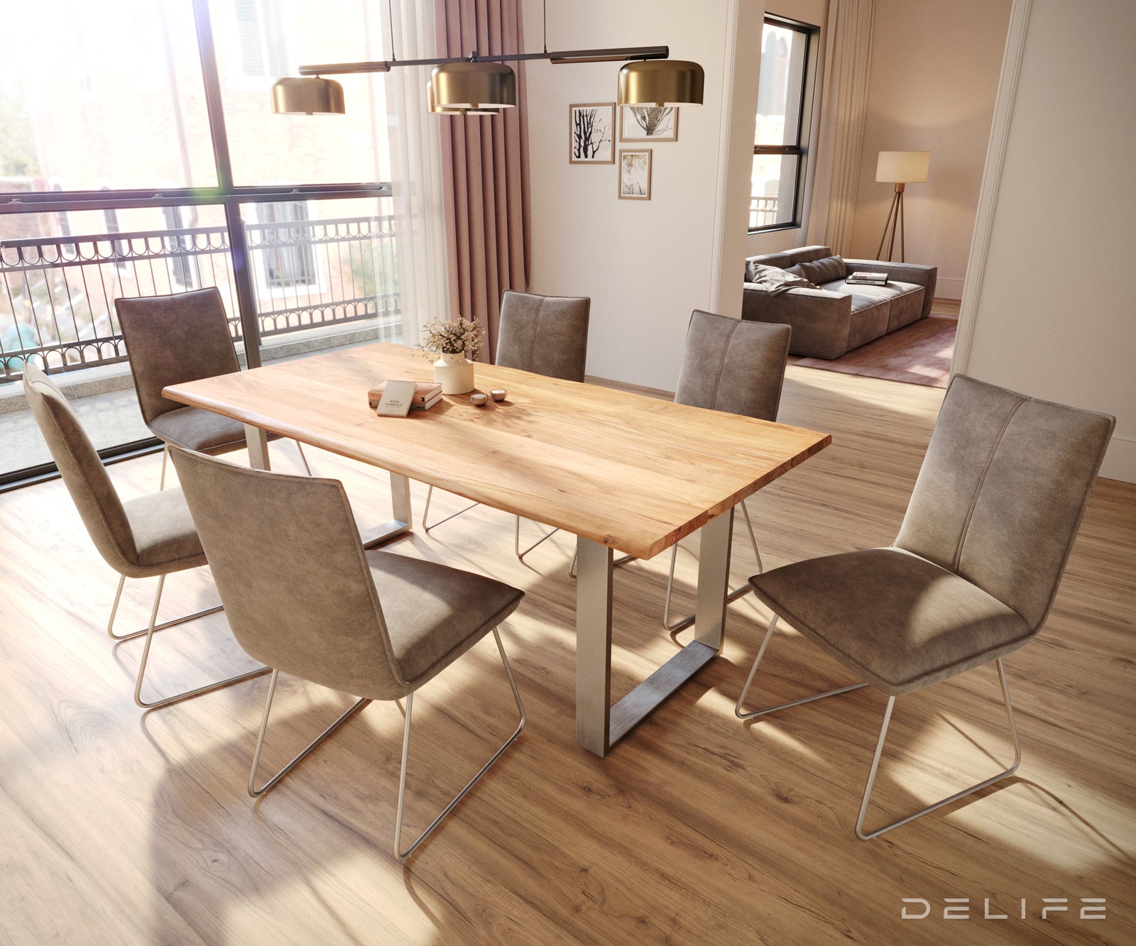 Blagovaonska stolica Lelio, Materijal: Mikrofibra