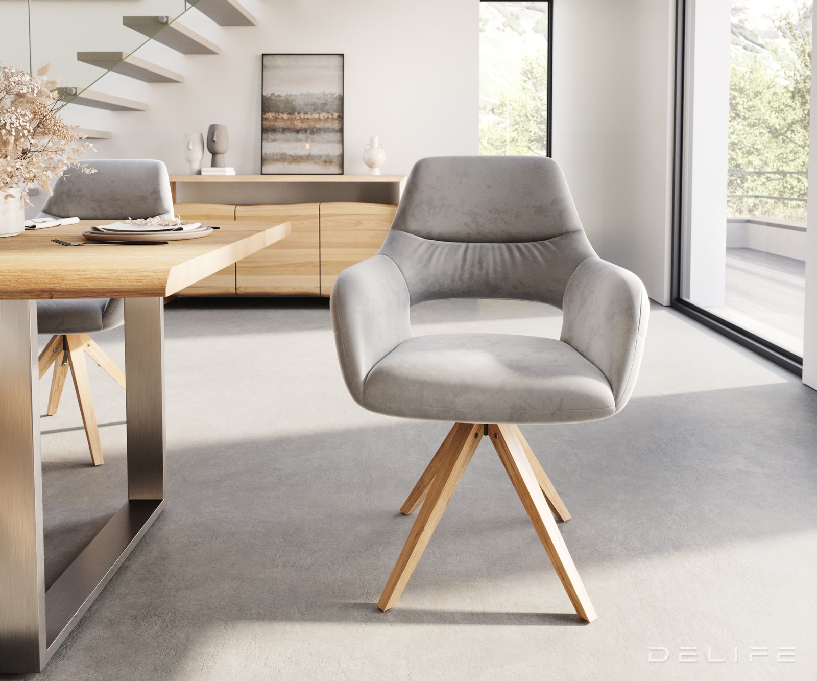 Blagovaonska stolica Yago, Materijal: Baršun