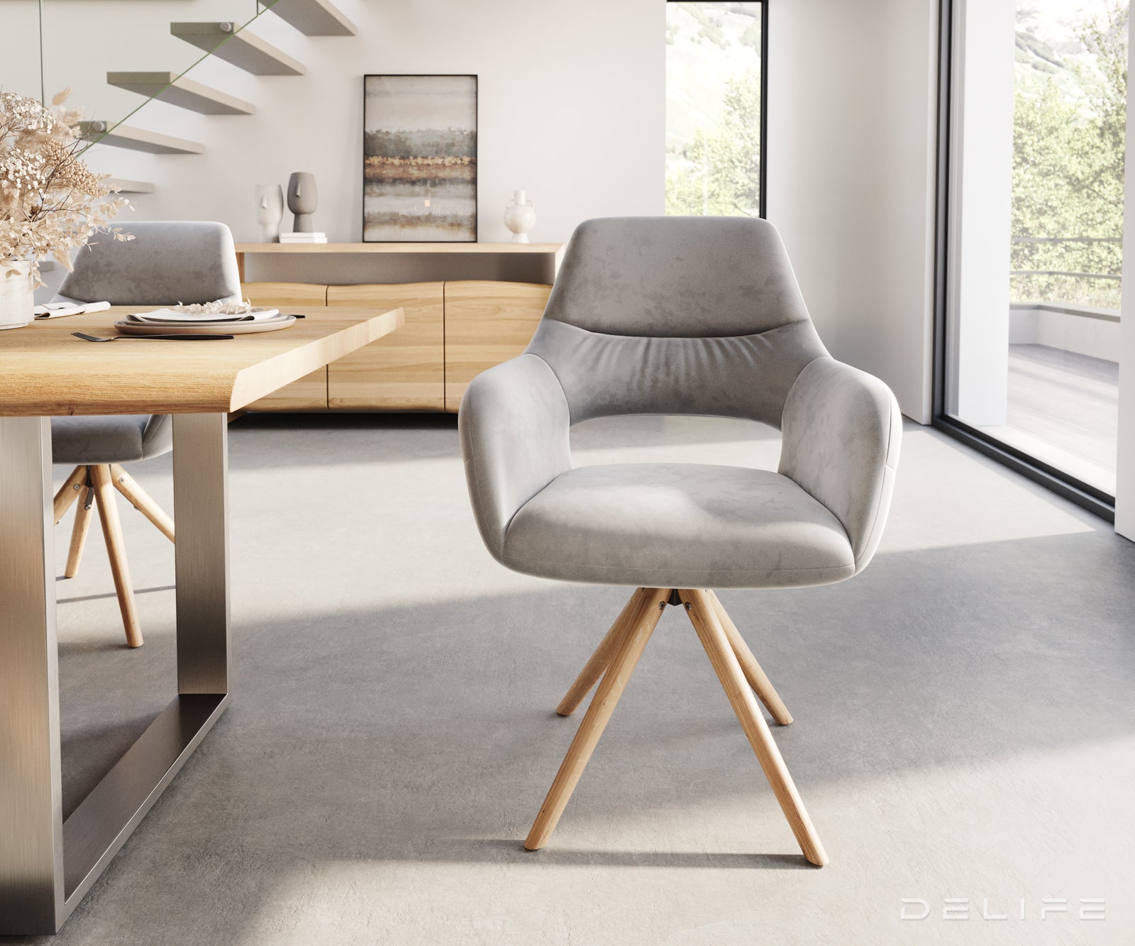 Blagovaonska stolica Yago, Materijal: Baršun