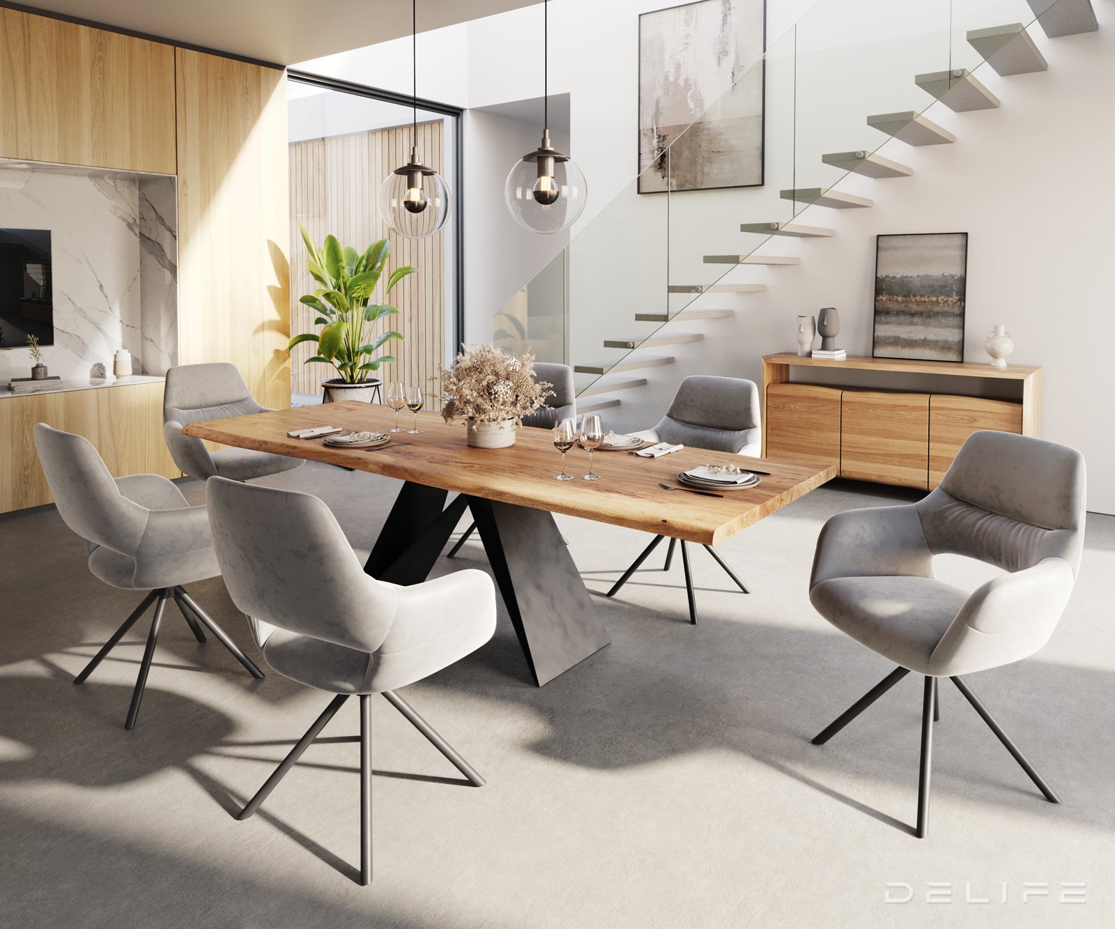 Blagovaonska stolica Yago, Materijal: Baršun