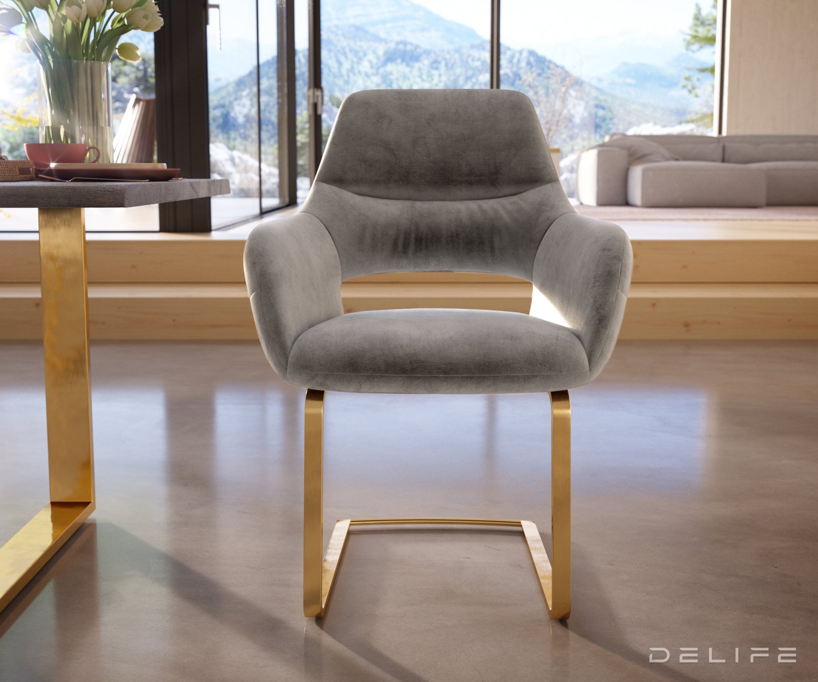 Blagovaonska stolica Yago, Materijal: Baršun