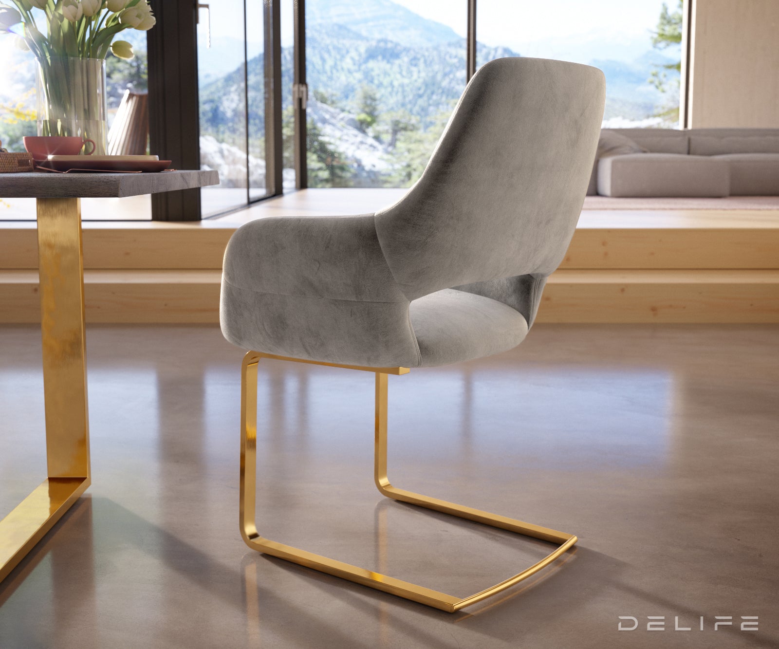 Blagovaonska stolica Yago, Materijal: Baršun