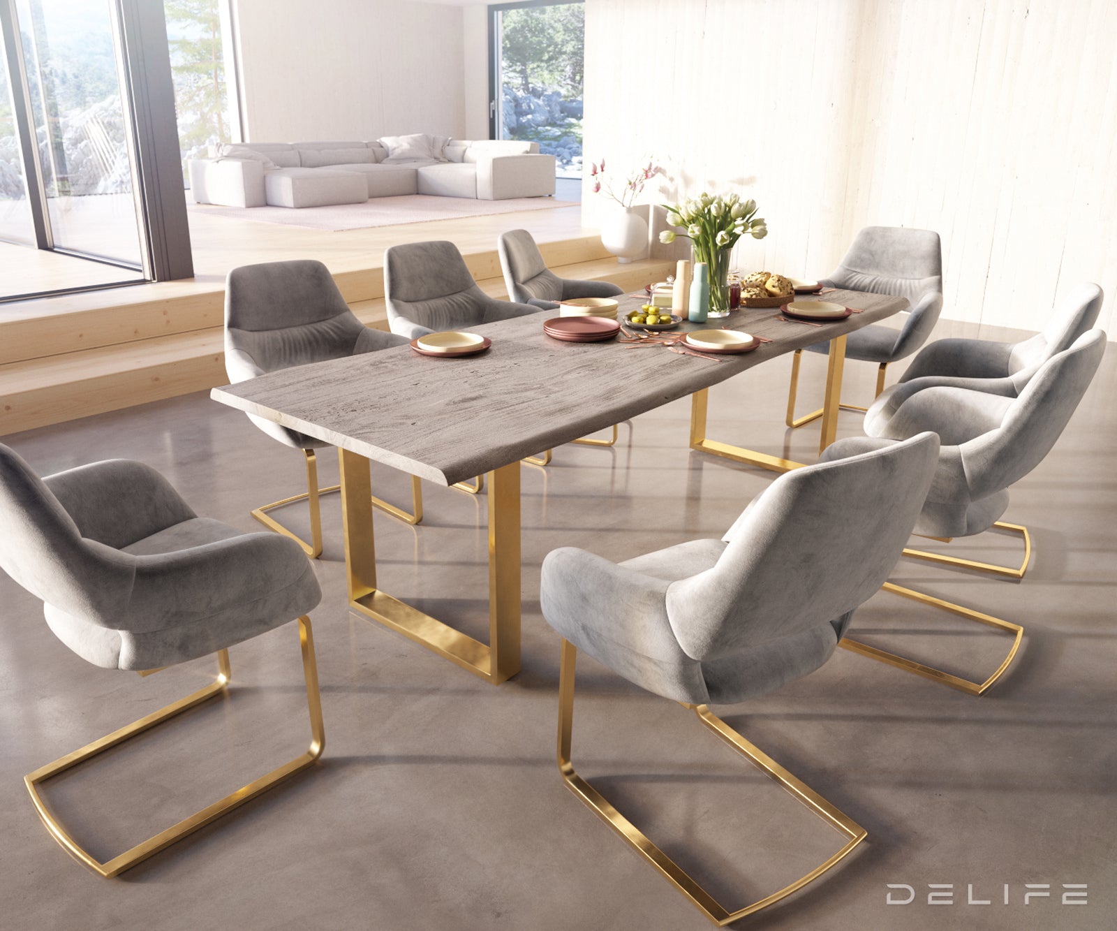 Blagovaonska stolica Yago, Materijal: Baršun