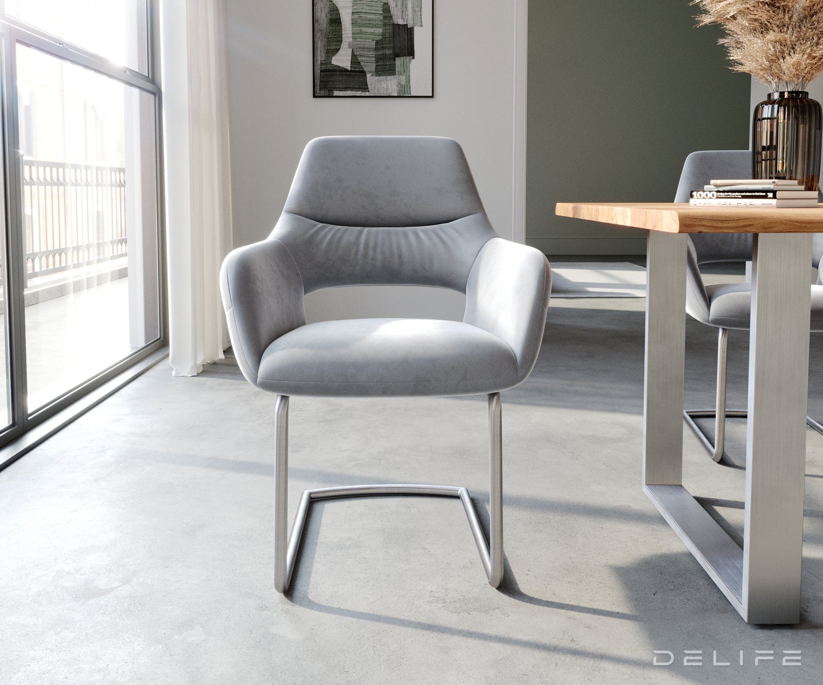 Blagovaonska stolica Yago, Materijal: Baršun