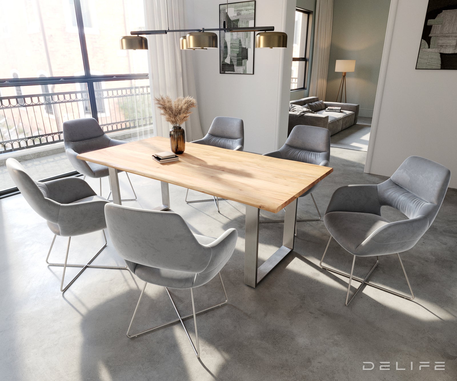 Blagovaonska stolica Yago, Materijal: Baršun