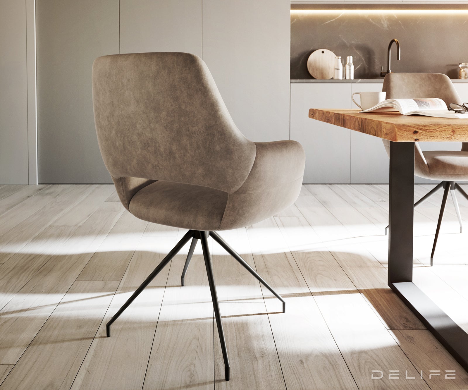 Blagovaonska stolica Yago, Materijal: Mikrofibra