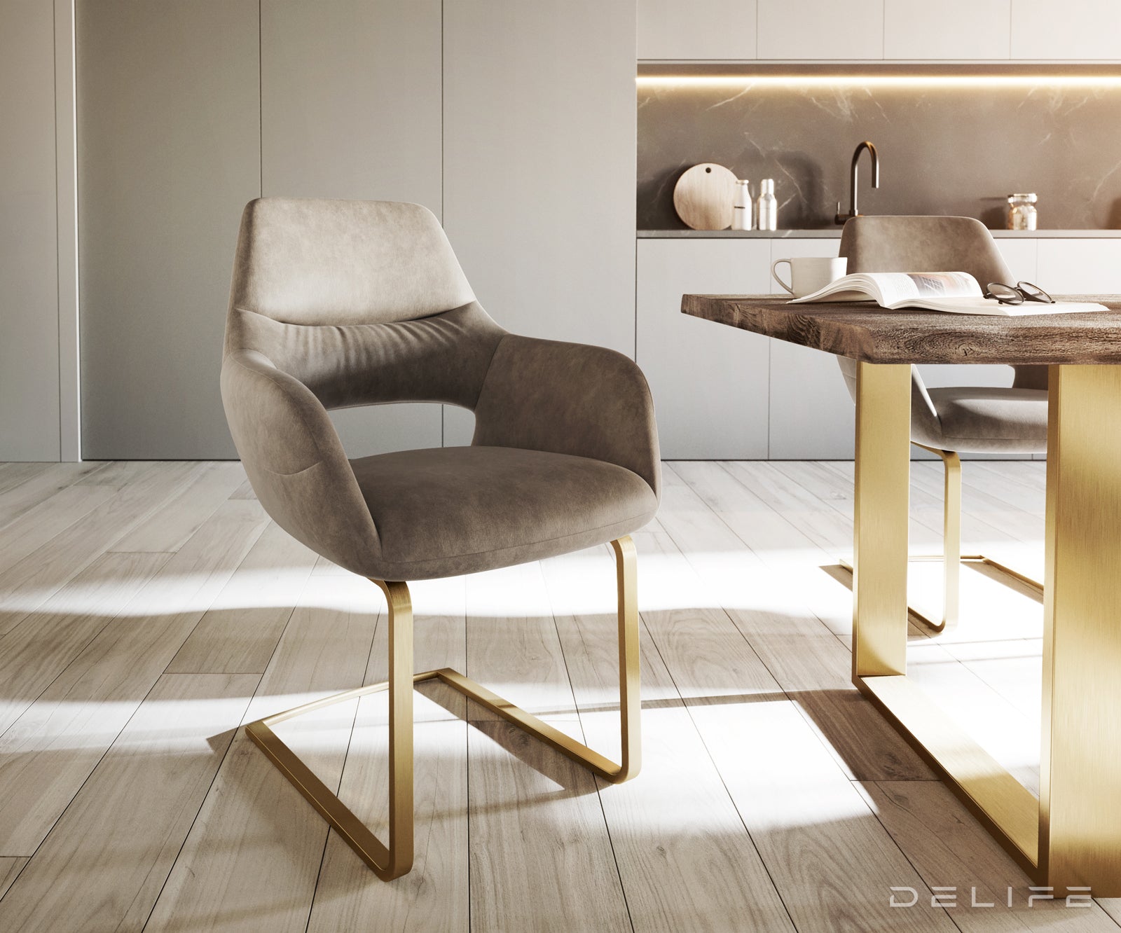 Blagovaonska stolica Yago, Materijal: Mikrofibra