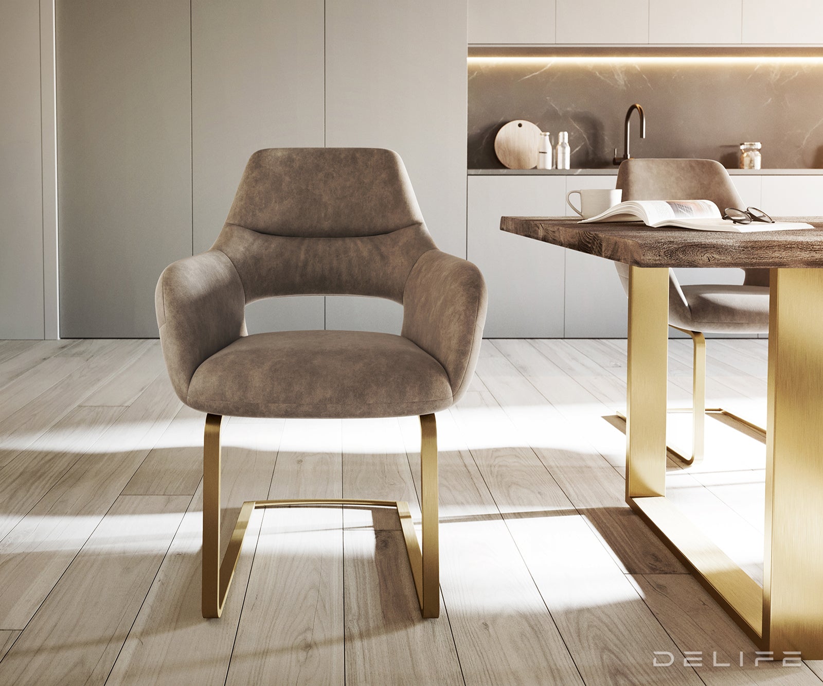 Blagovaonska stolica Yago, Materijal: Mikrofibra