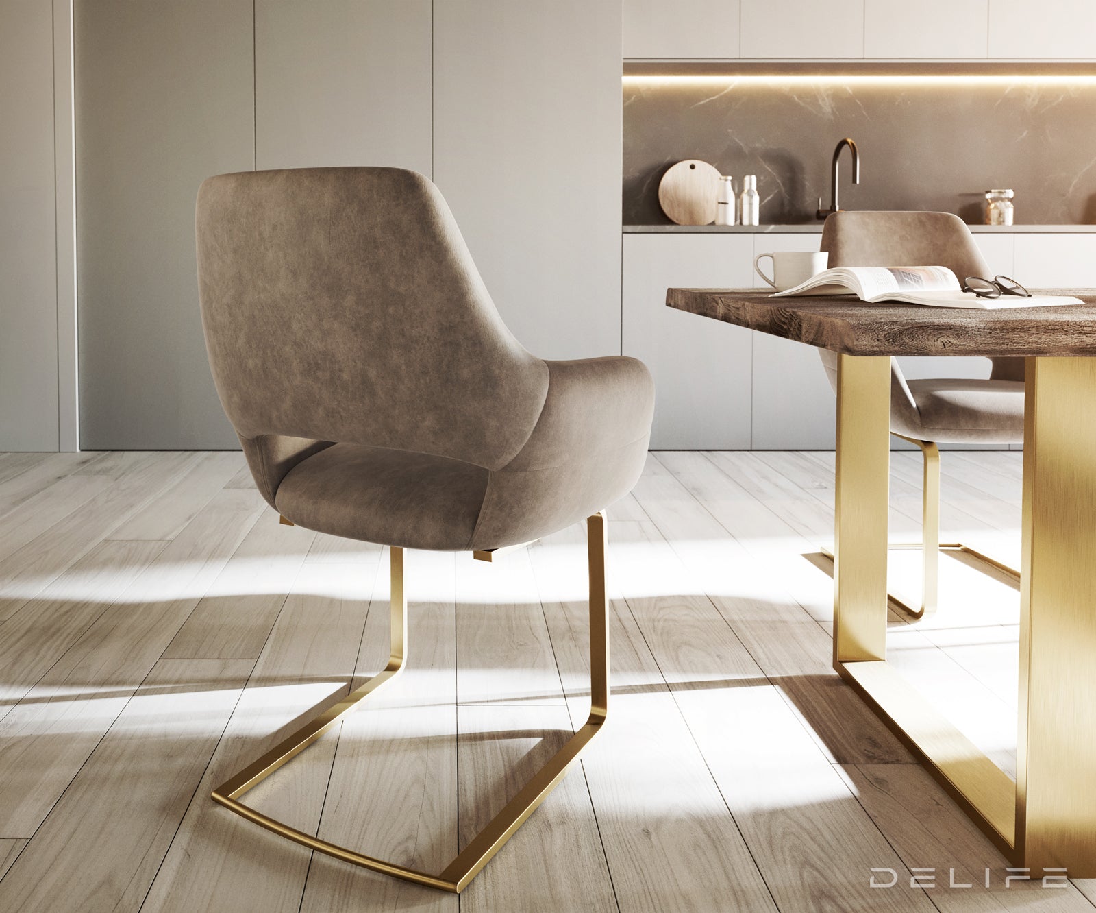 Blagovaonska stolica Yago, Materijal: Mikrofibra