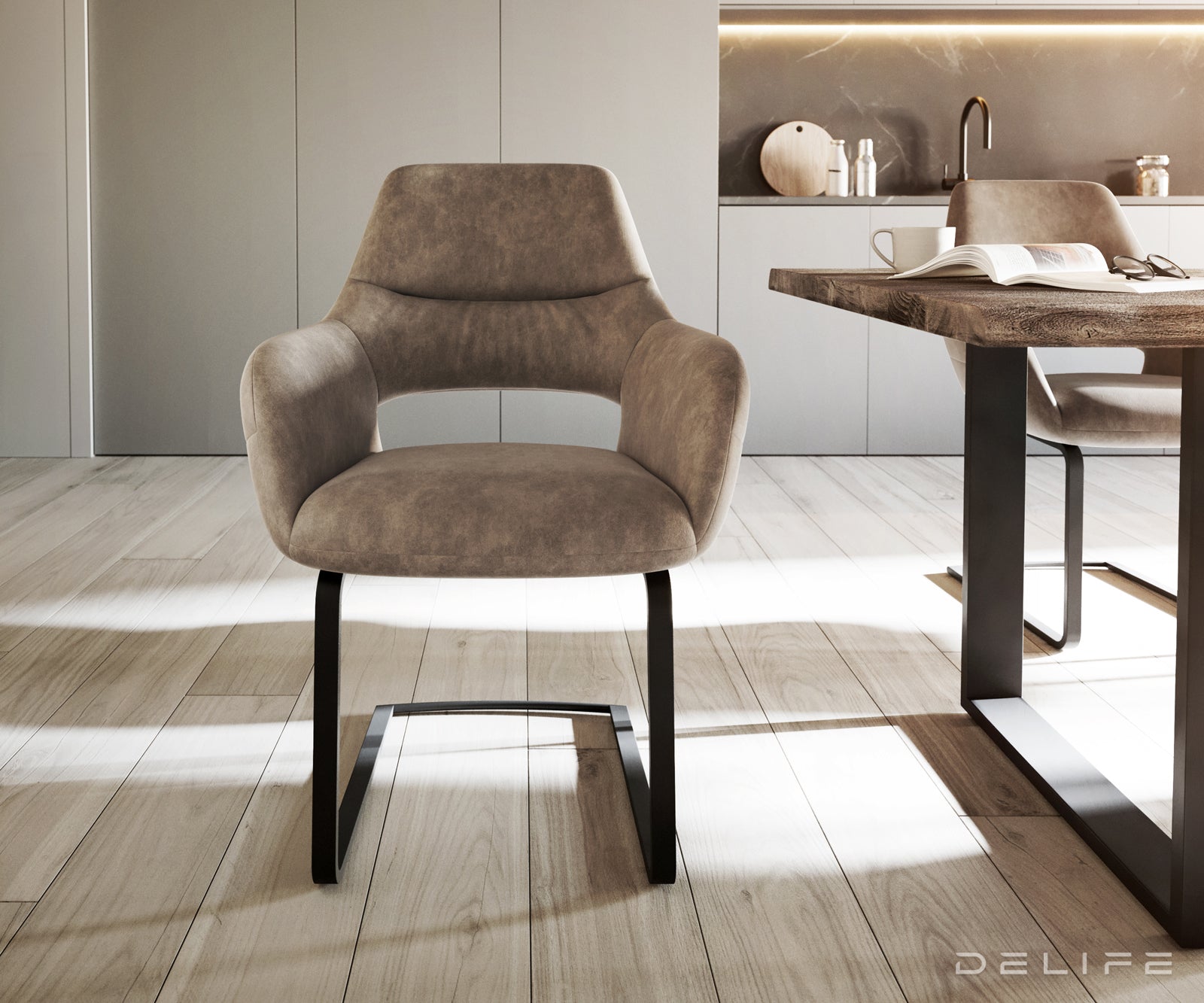 Blagovaonska stolica Yago, Materijal: Mikrofibra