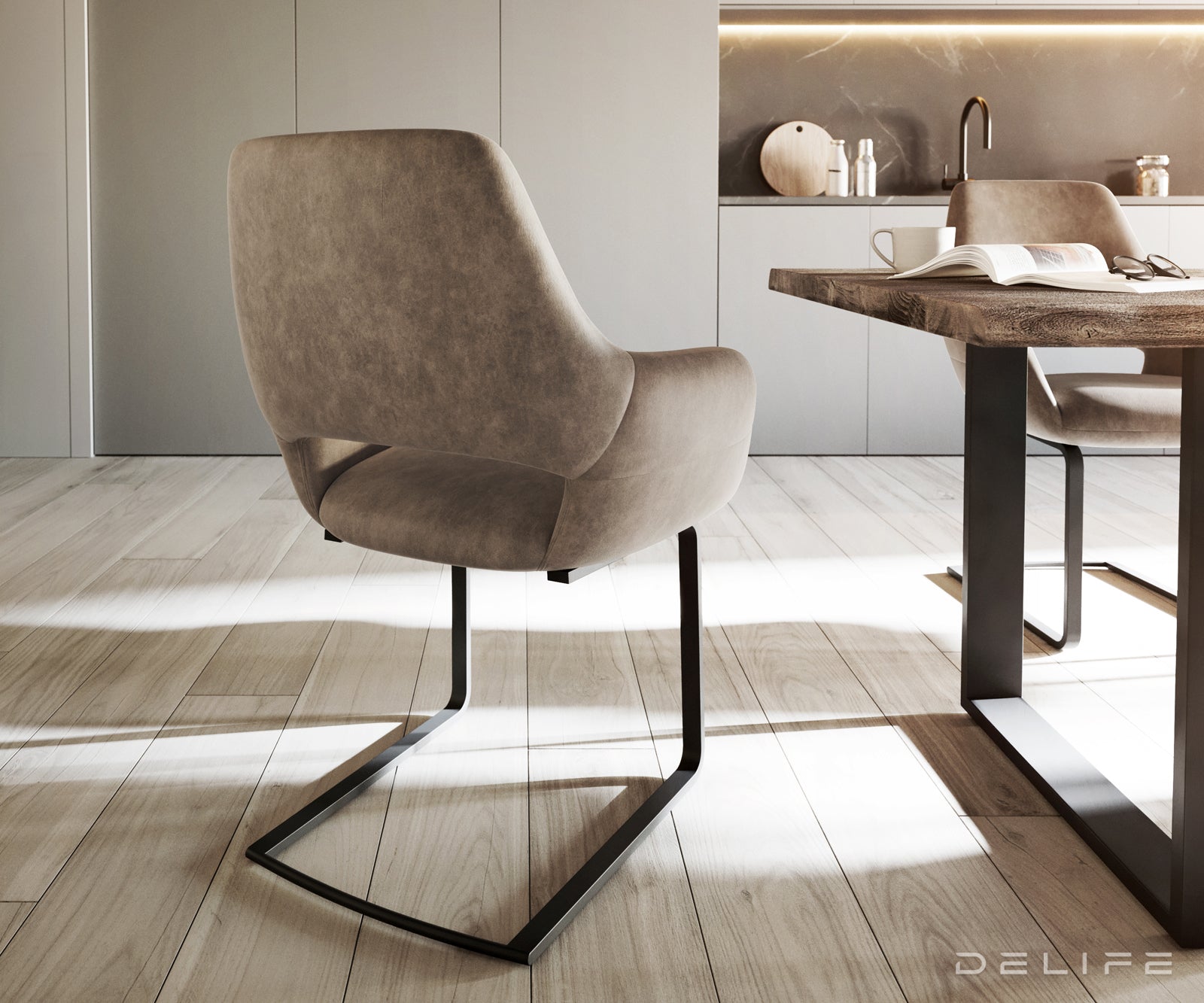 Blagovaonska stolica Yago, Materijal: Mikrofibra