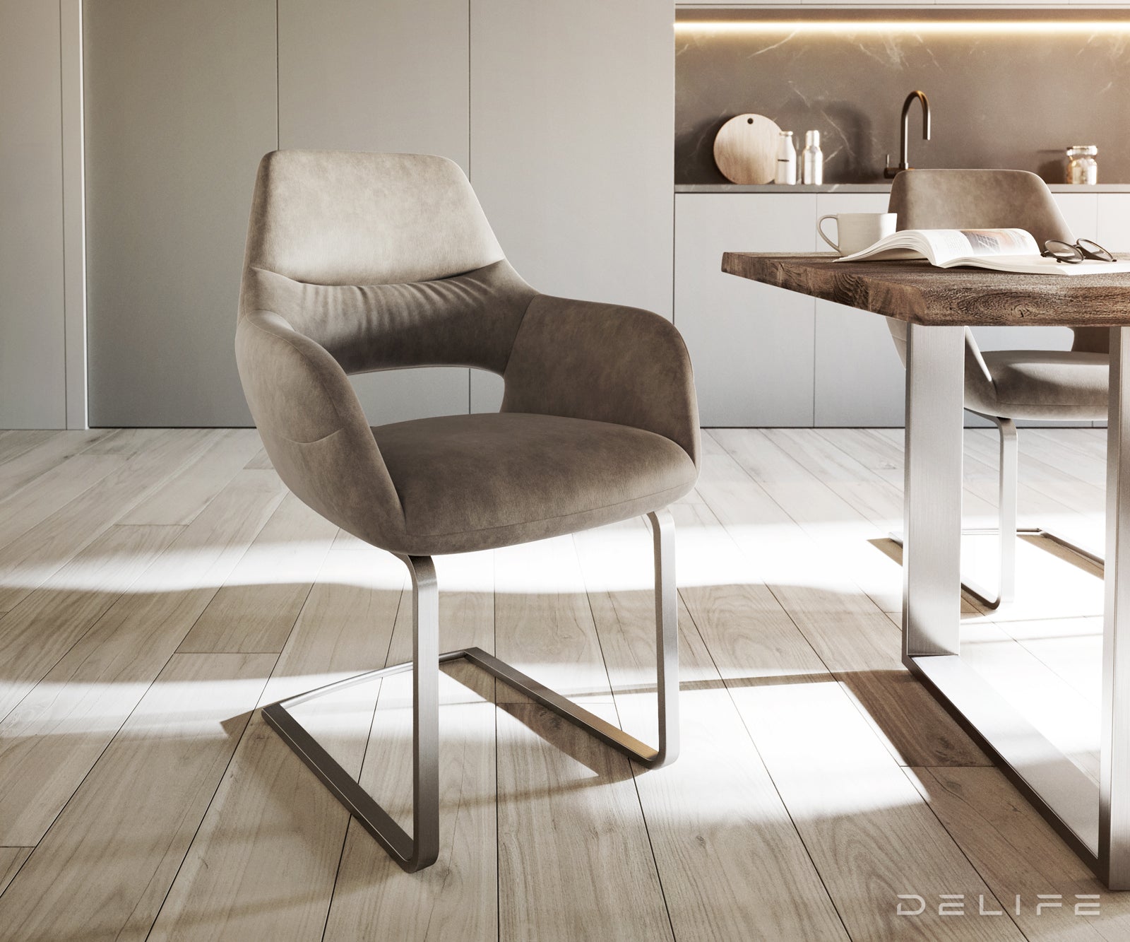 Blagovaonska stolica Yago, Materijal: Mikrofibra