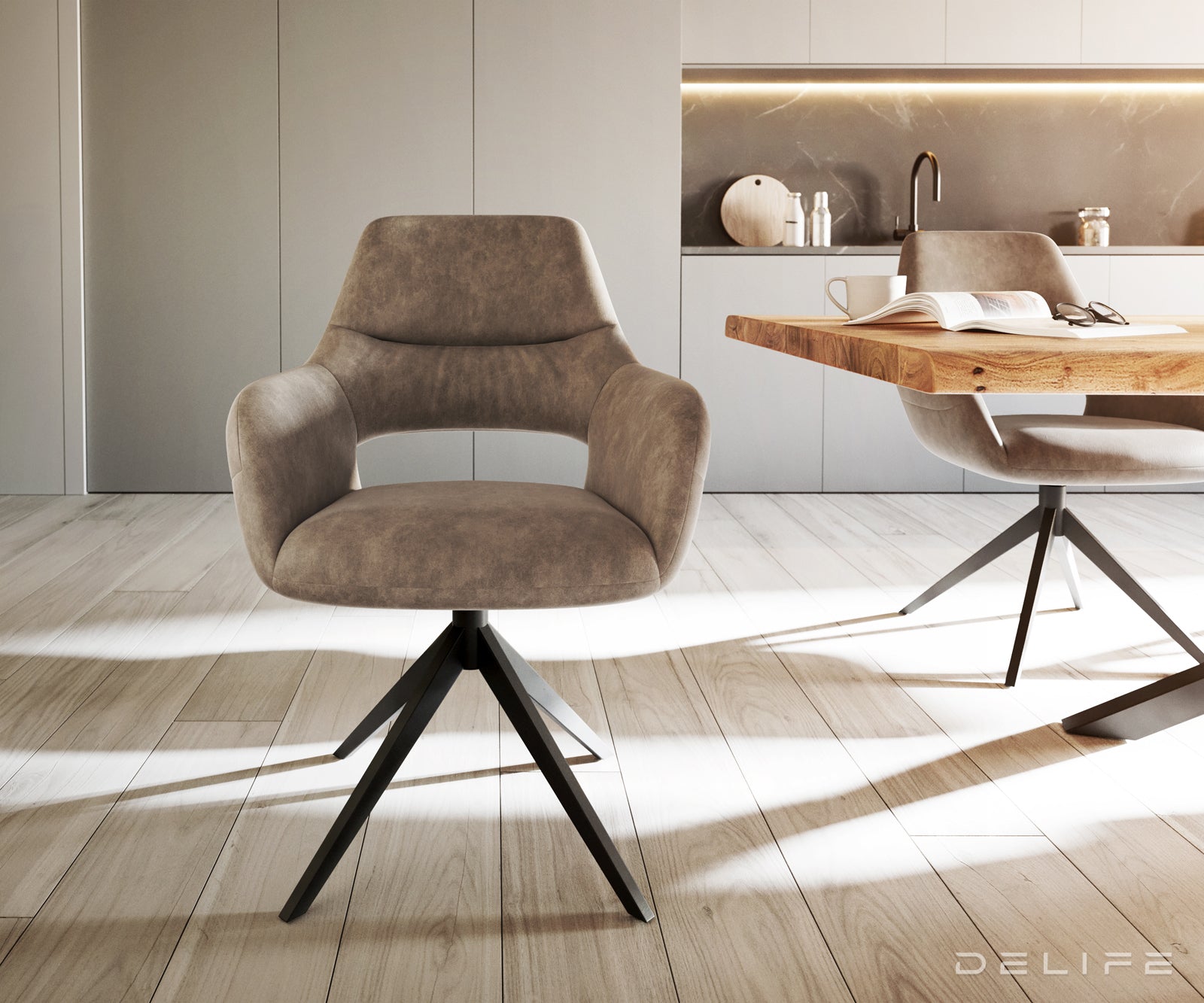 Blagovaonska stolica Yago, Materijal: Mikrofibra