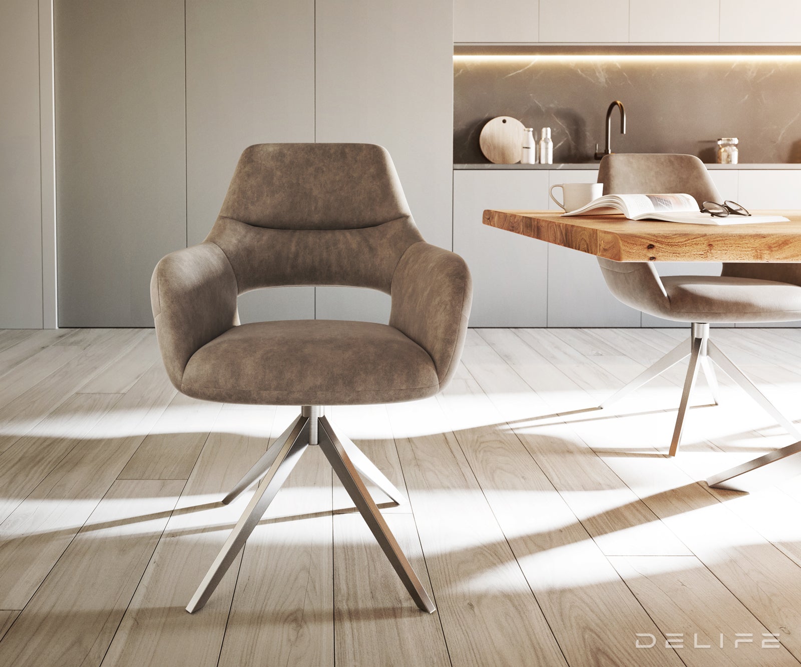 Blagovaonska stolica Yago, Materijal: Mikrofibra