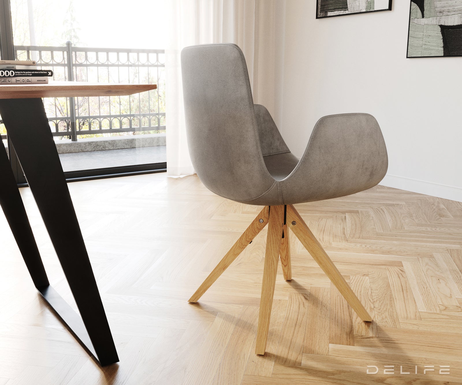 Blagovaonska stolica Ilia, Materijal: Baršun