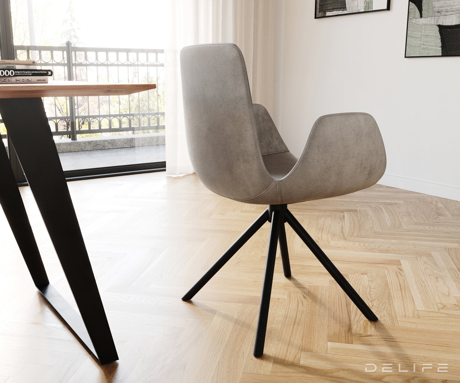 Blagovaonska stolica Ilia, Materijal: Baršun