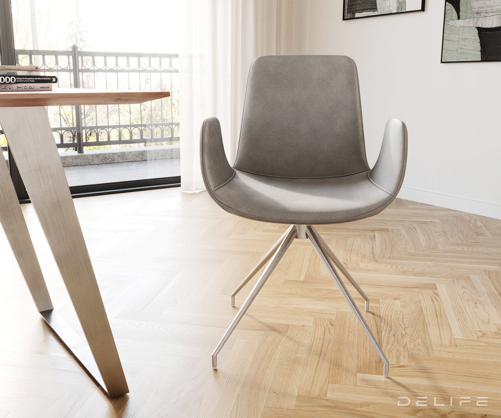 Blagovaonska stolica Ilia, Materijal: Baršun