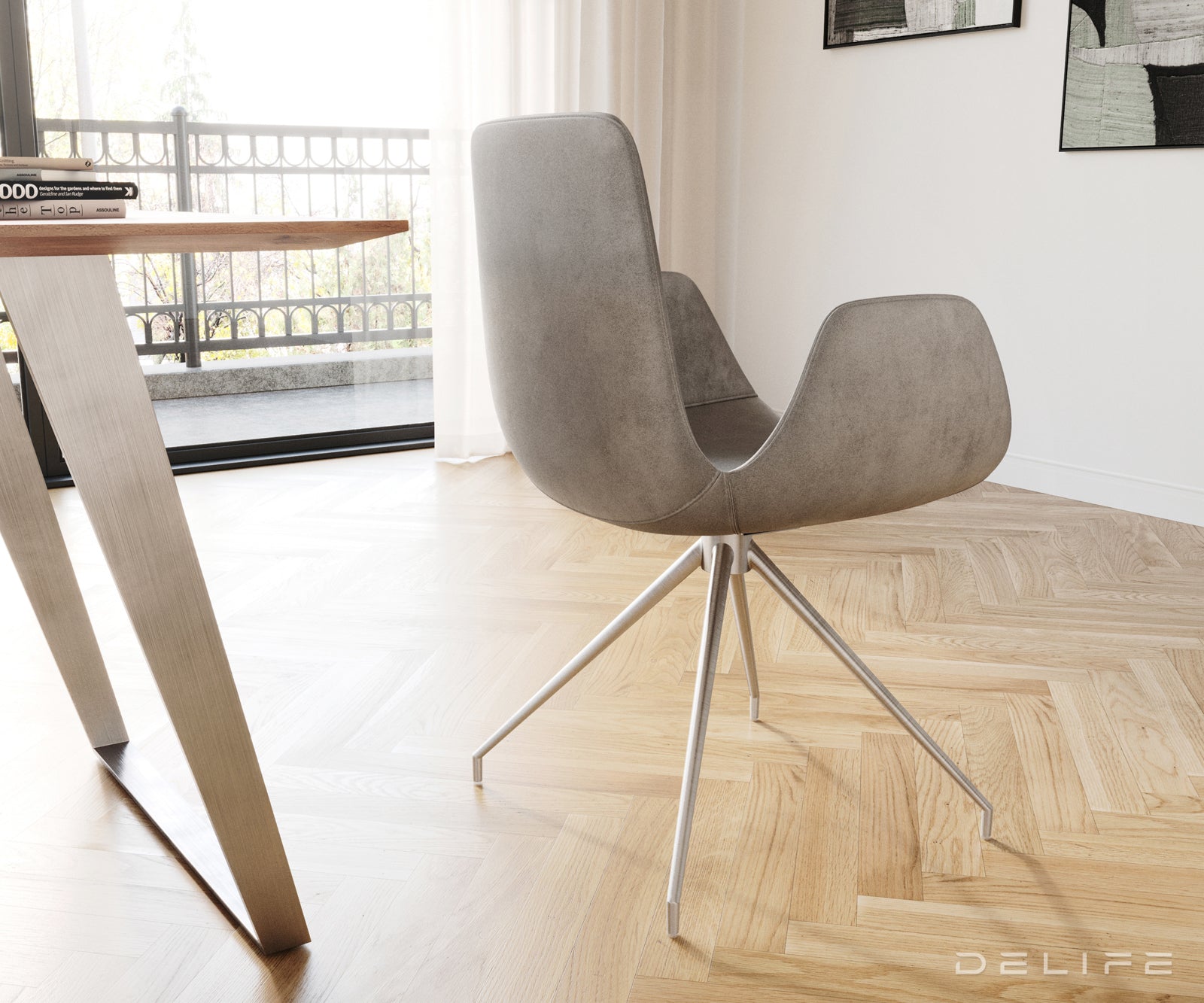 Blagovaonska stolica Ilia, Materijal: Baršun