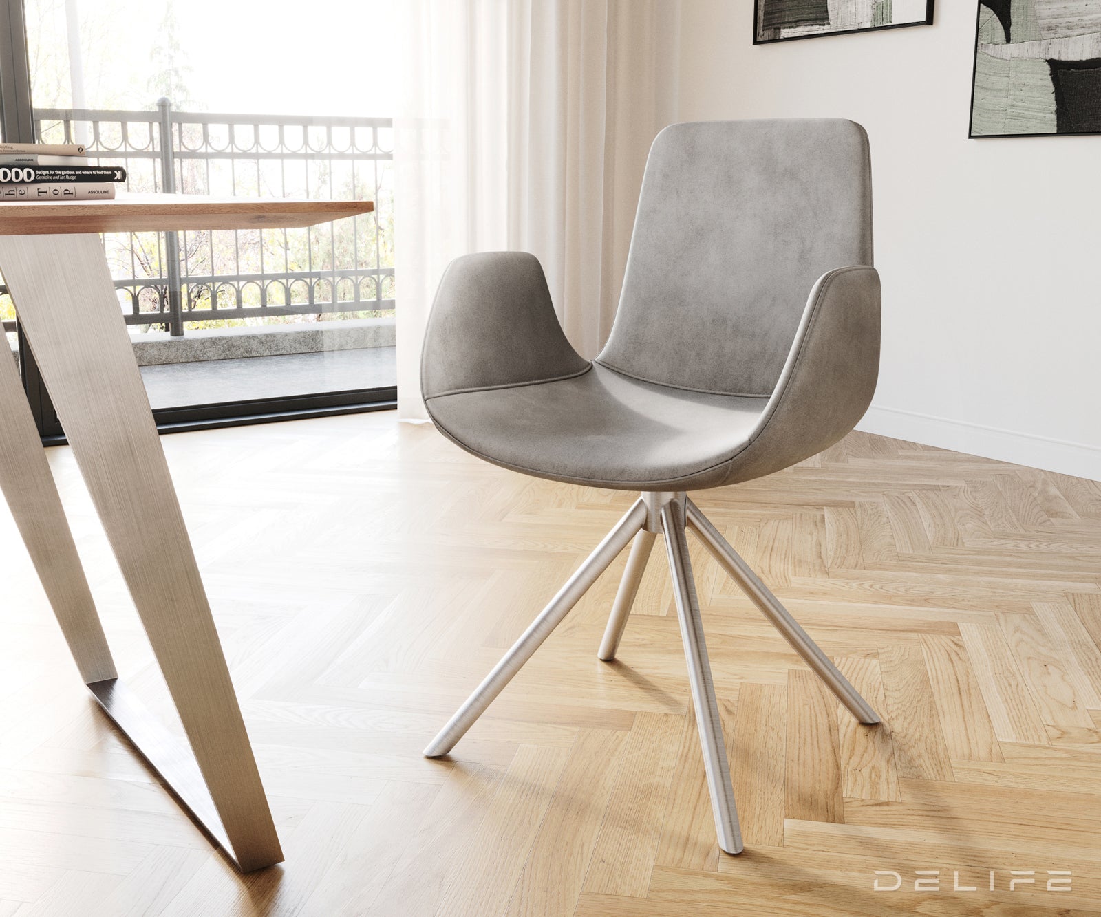 Blagovaonska stolica Ilia, Materijal: Baršun