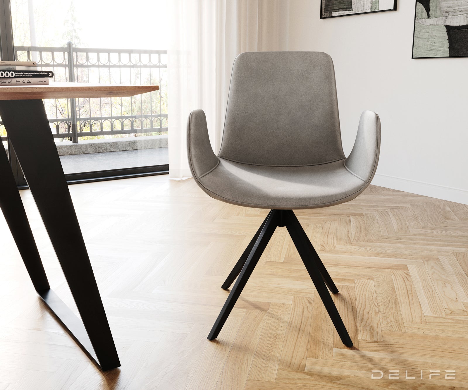 Blagovaonska stolica Ilia, Materijal: Baršun