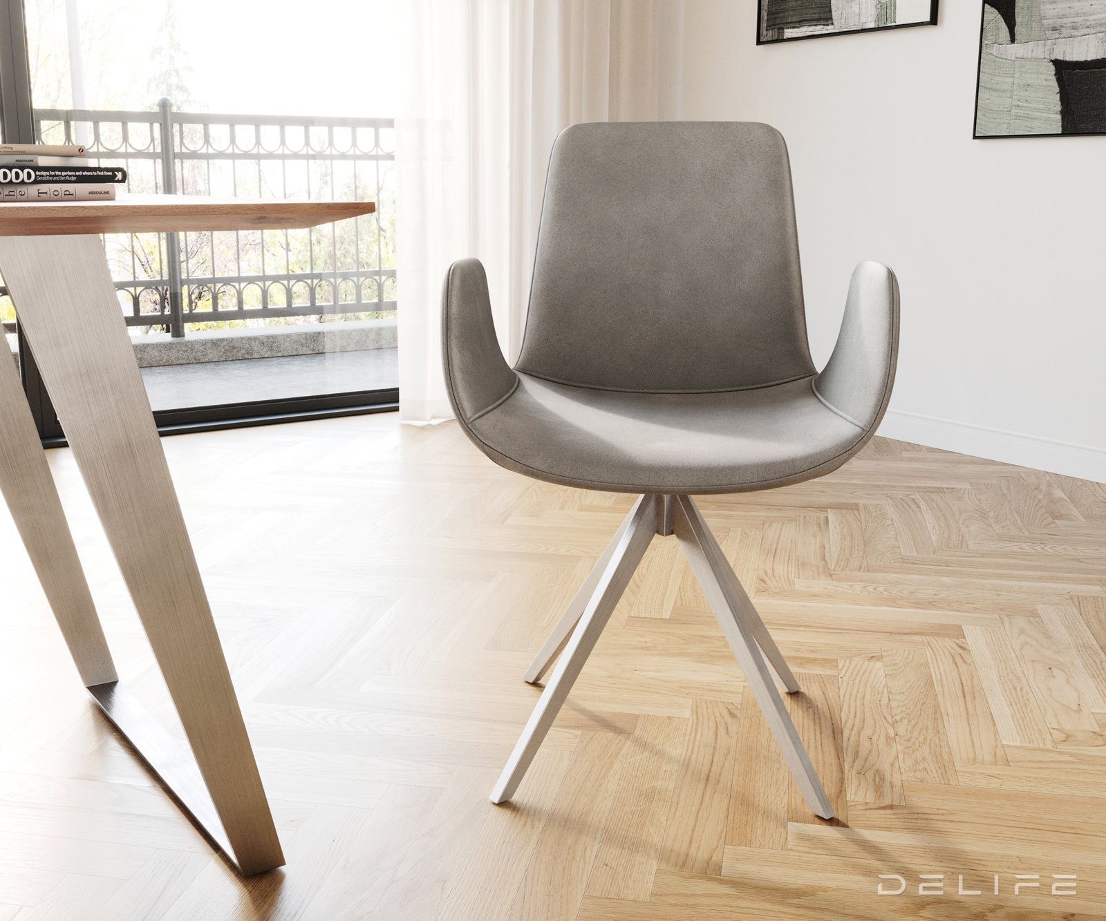 Blagovaonska stolica Ilia, Materijal: Baršun