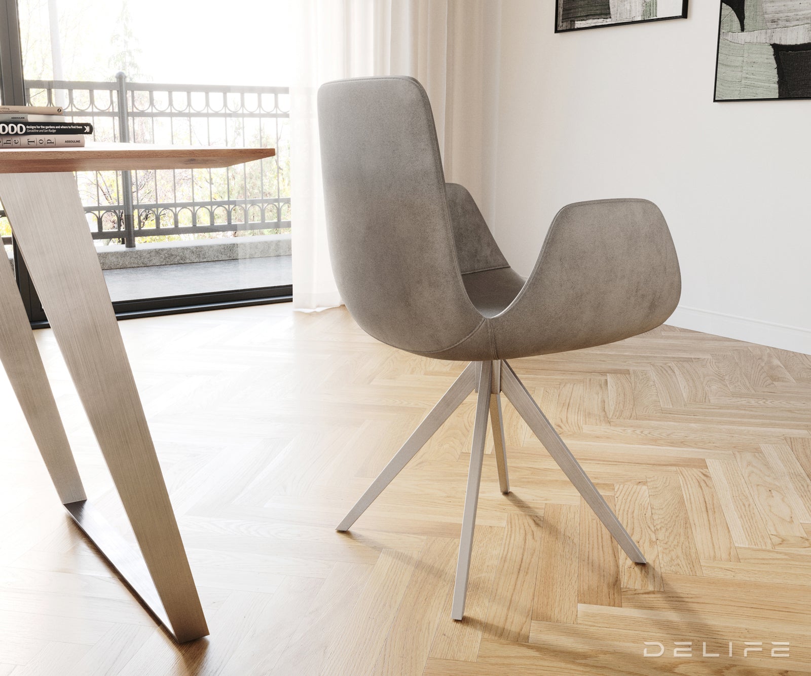 Blagovaonska stolica Ilia, Materijal: Baršun