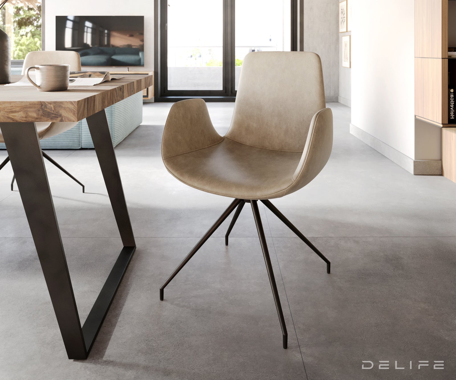 Blagovaonska stolica Ilia, Materijal: Mikrofibra