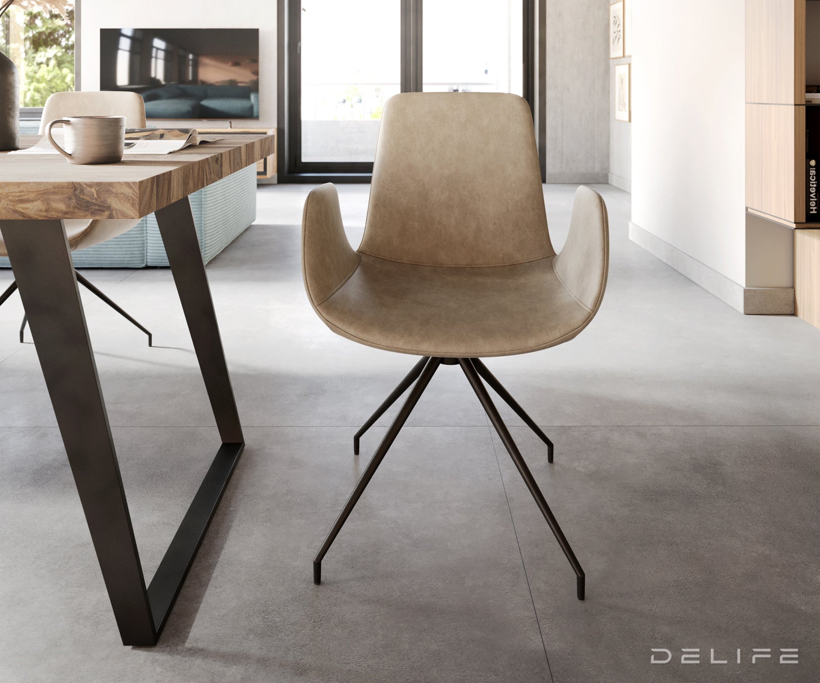 Blagovaonska stolica Ilia, Materijal: Mikrofibra