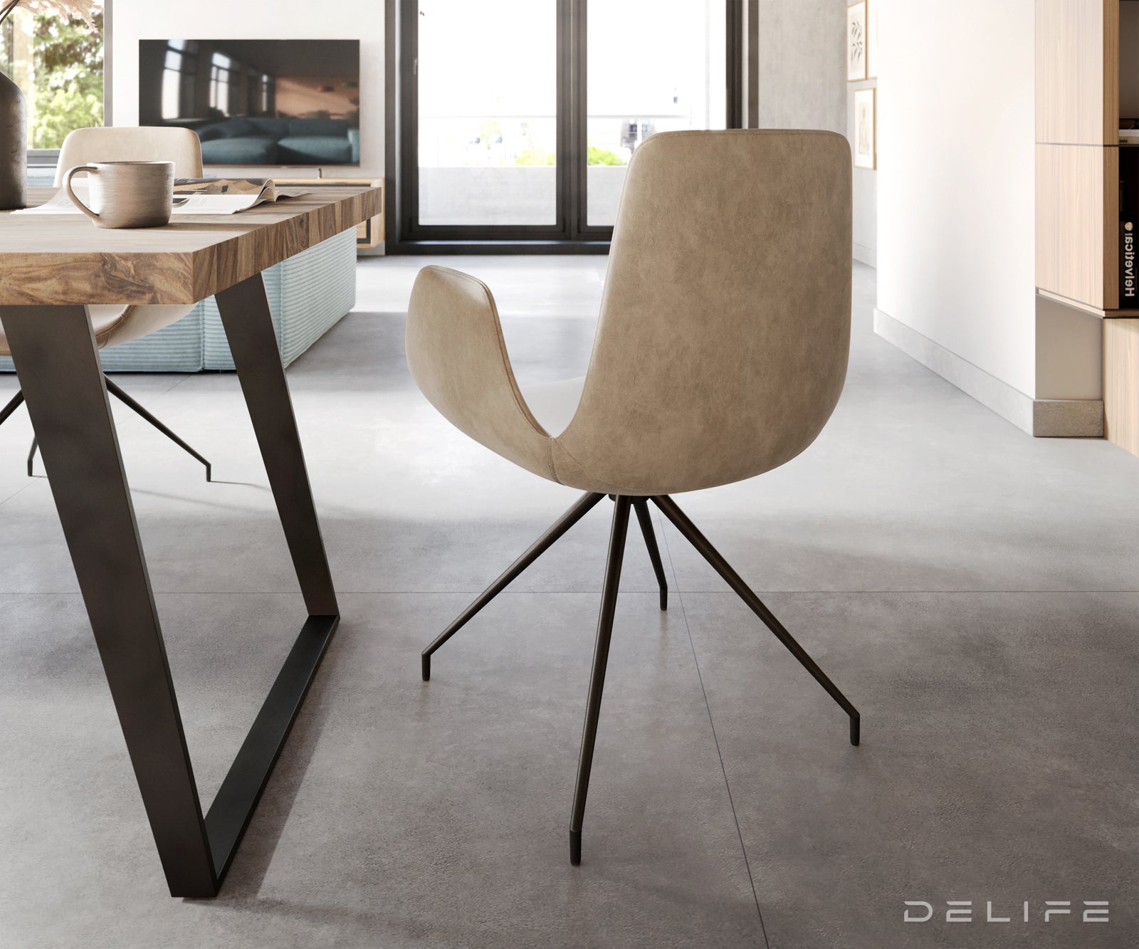 Blagovaonska stolica Ilia, Materijal: Mikrofibra