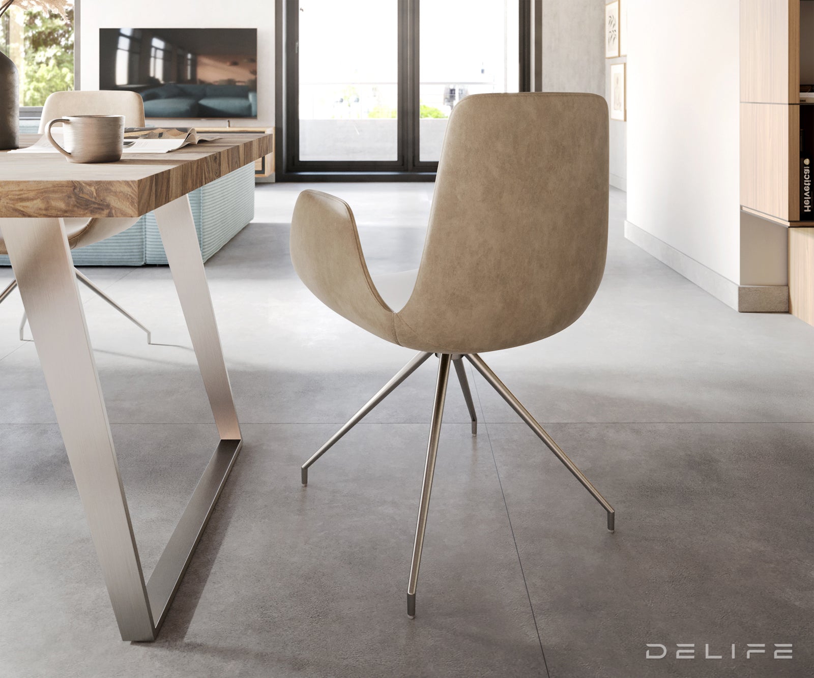 Blagovaonska stolica Ilia, Materijal: Mikrofibra