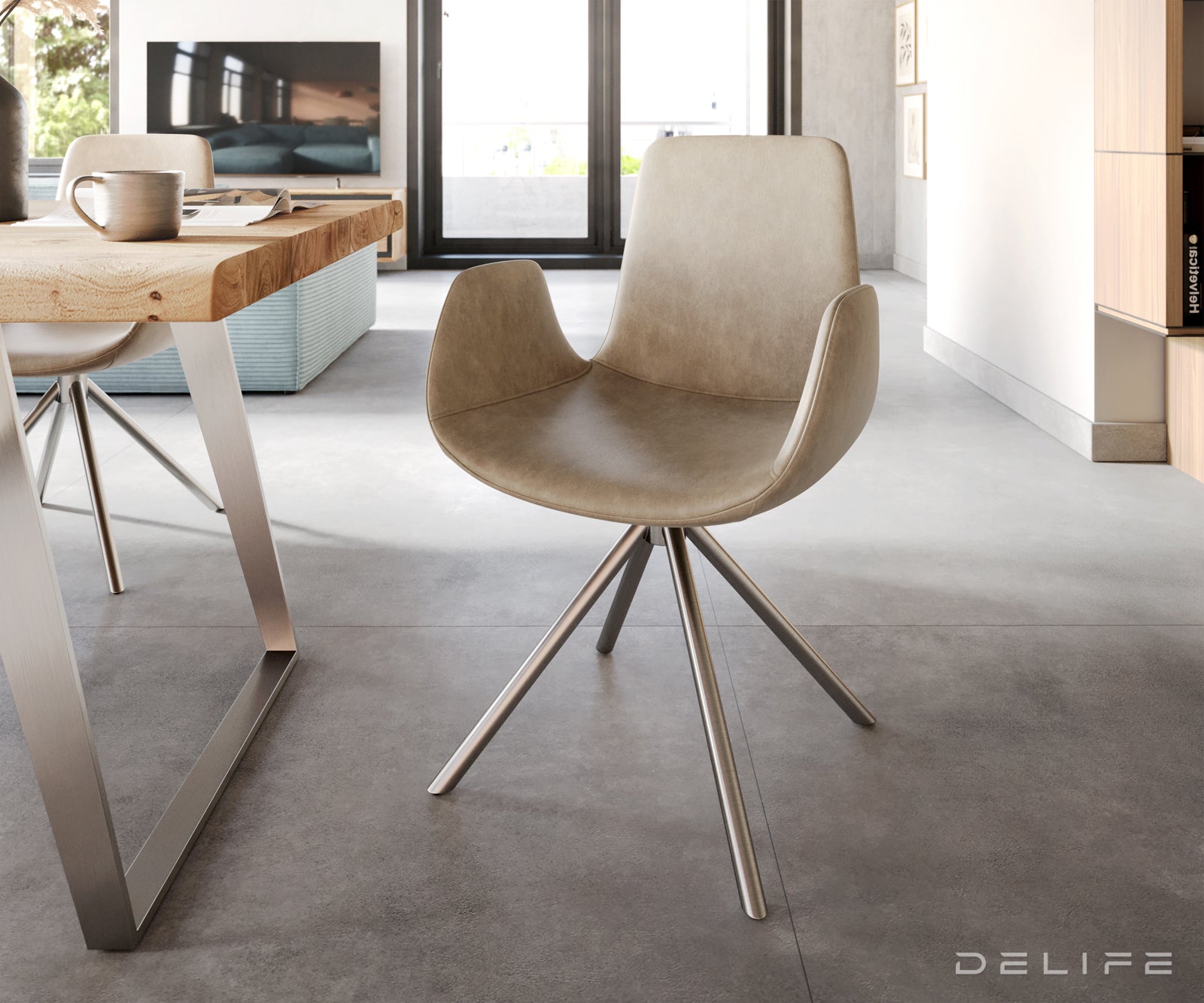 Blagovaonska stolica Ilia, Materijal: Mikrofibra