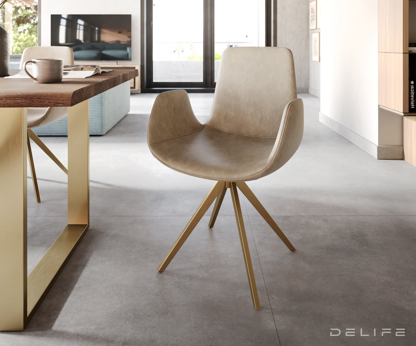 Blagovaonska stolica Ilia, Materijal: Mikrofibra