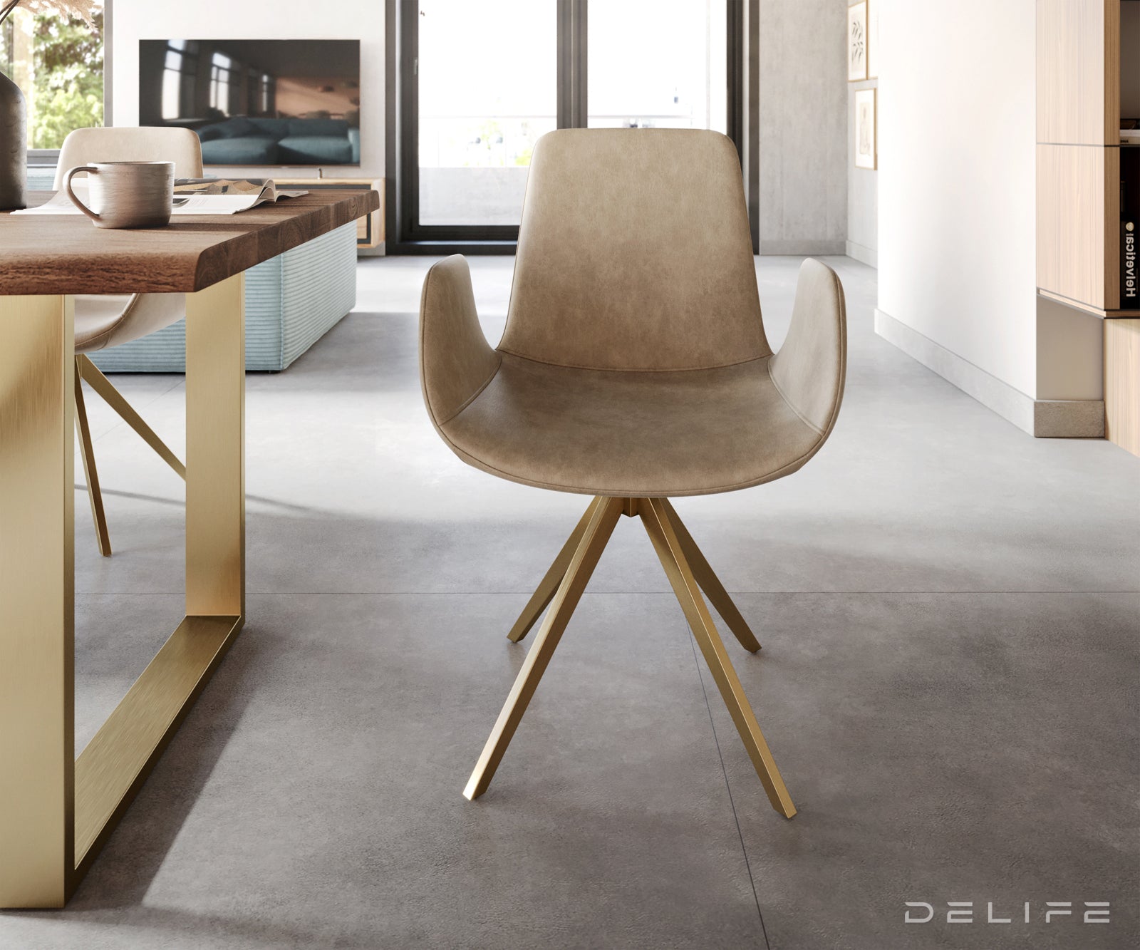 Blagovaonska stolica Ilia, Materijal: Mikrofibra