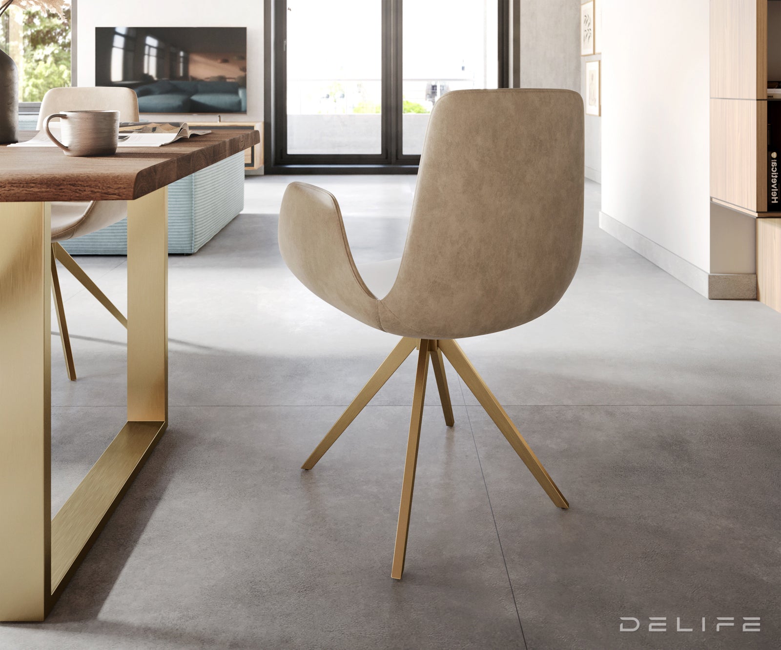 Blagovaonska stolica Ilia, Materijal: Mikrofibra