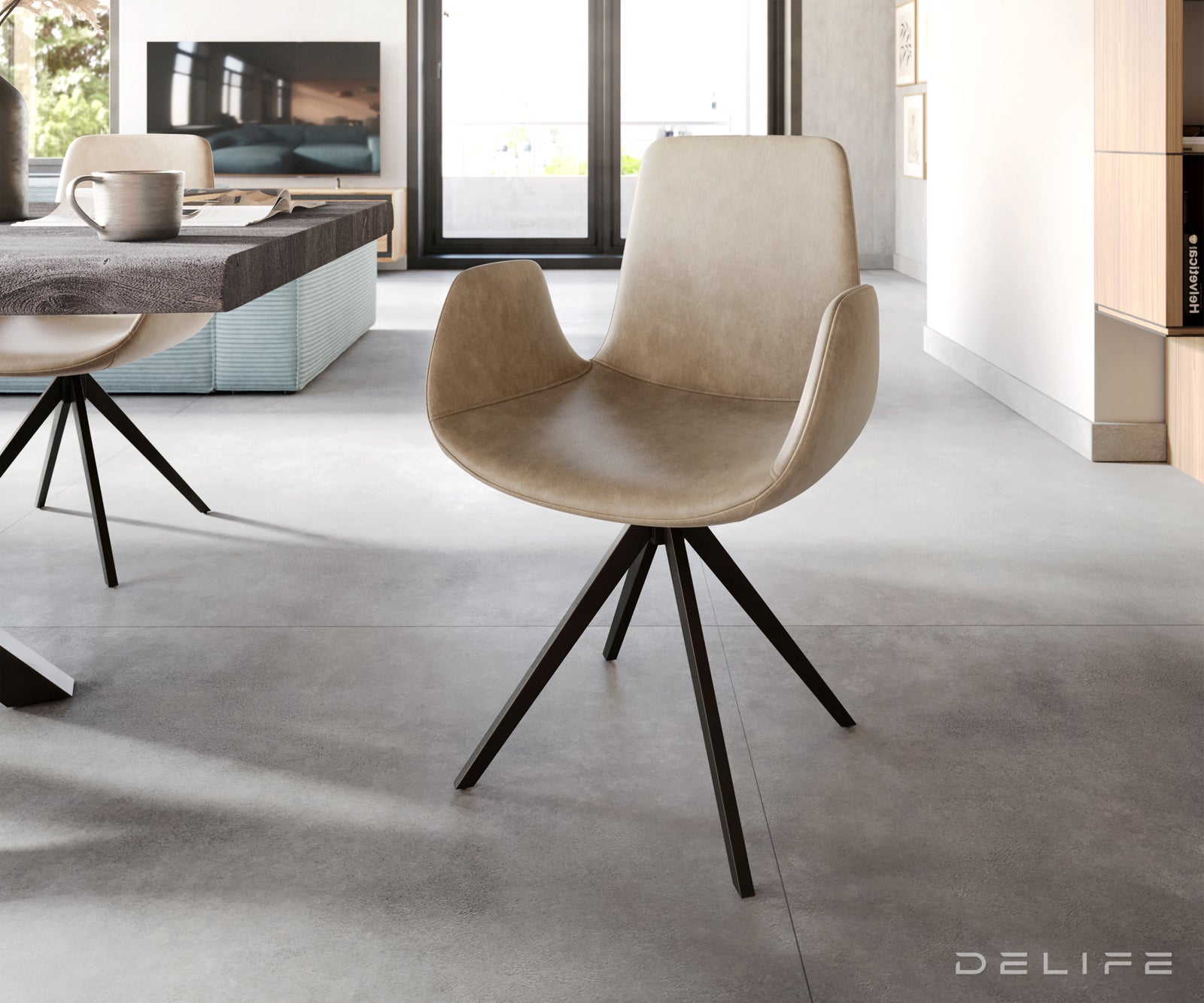 Blagovaonska stolica Ilia, Materijal: Mikrofibra