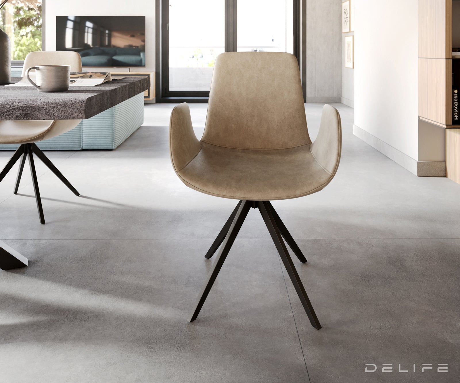 Blagovaonska stolica Ilia, Materijal: Mikrofibra